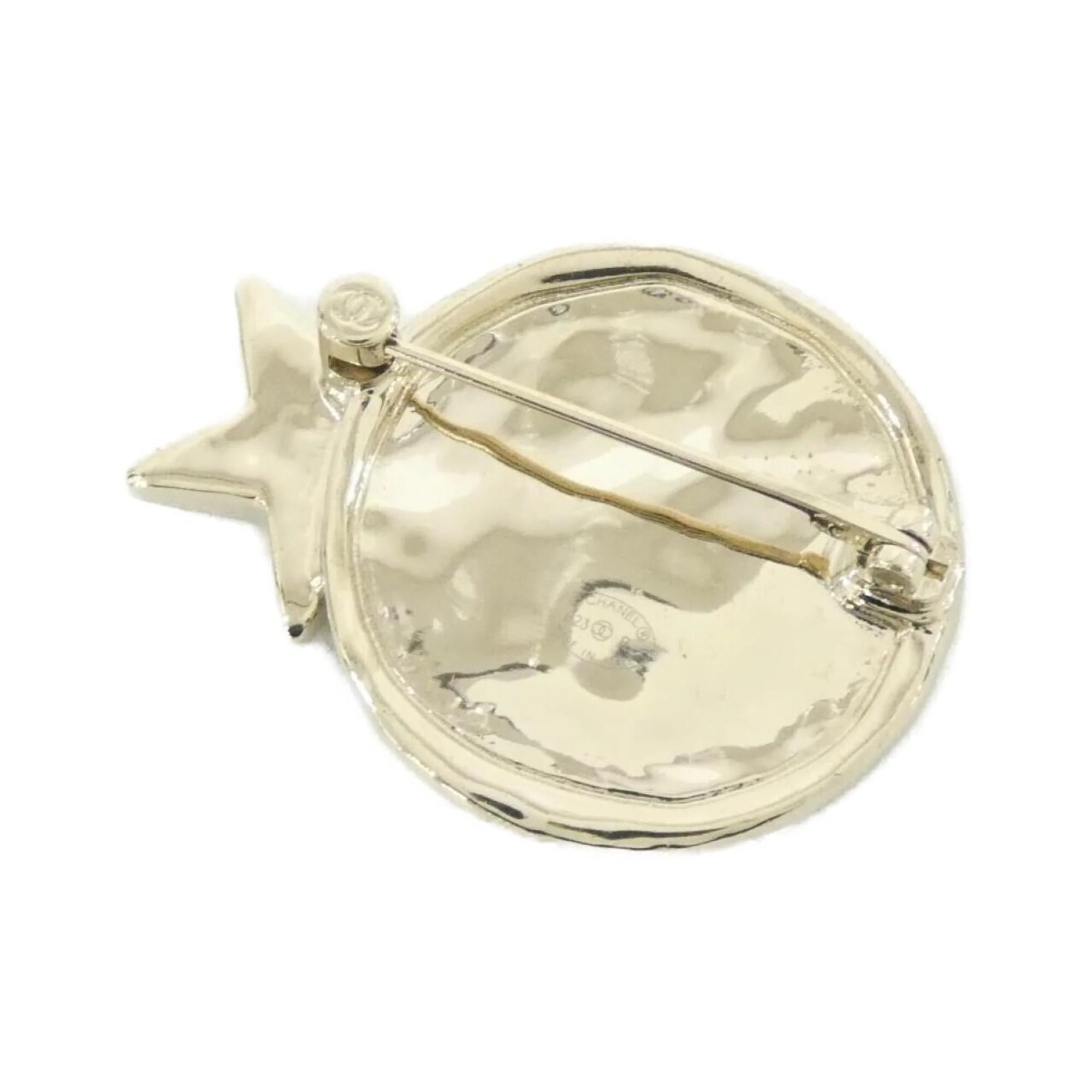 Brooch Gold with Crystal - Image 2