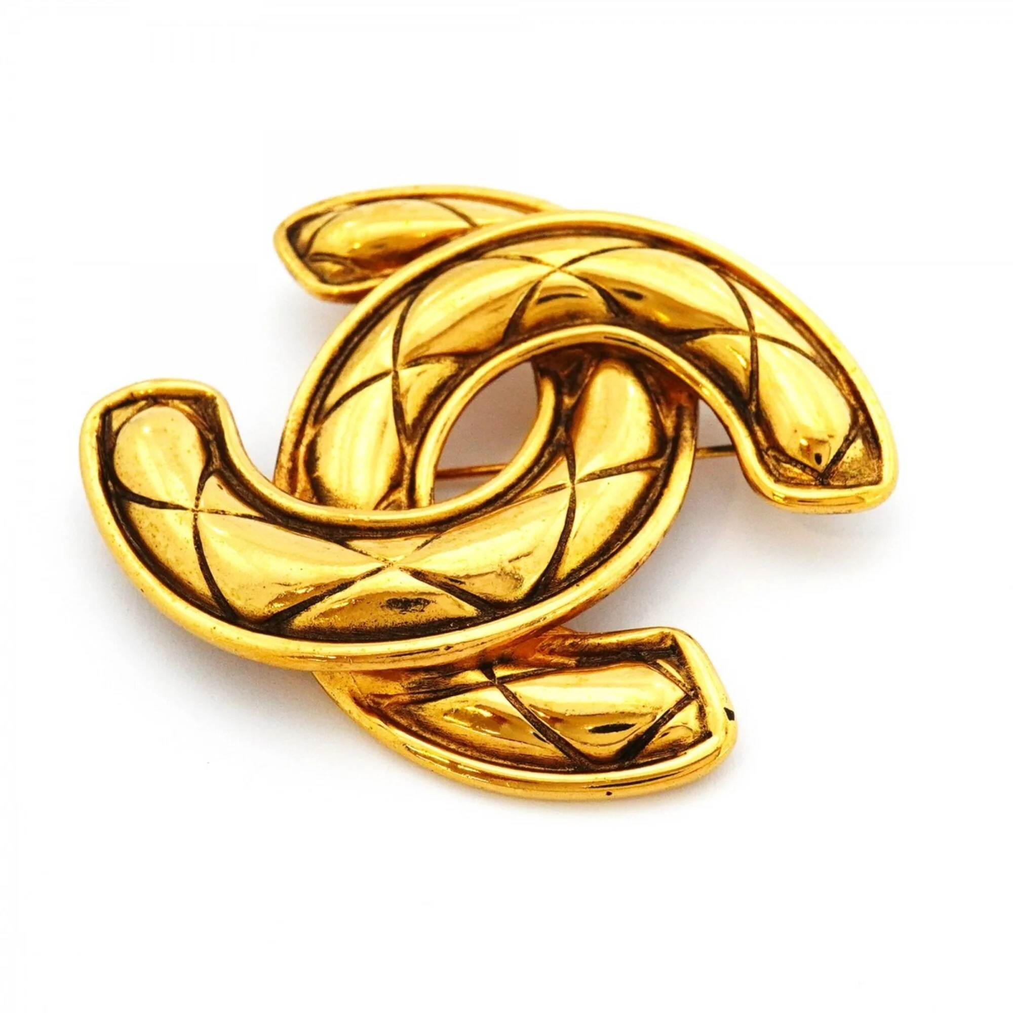 CC Logo Brooch Metal - Image 2