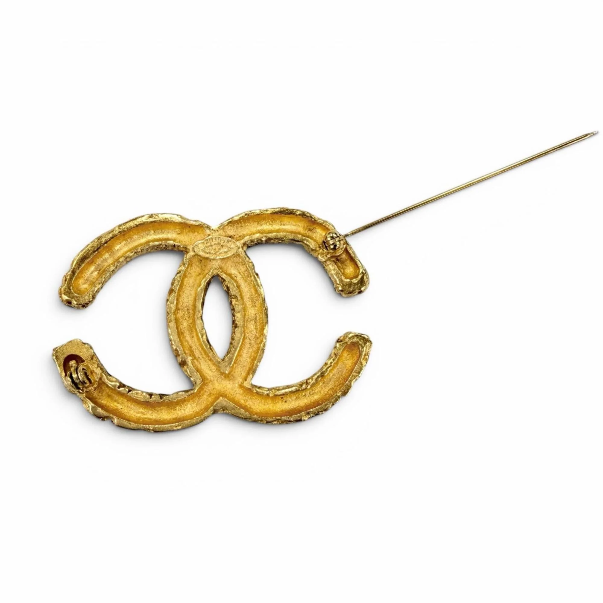 CC Logo Brooch Metal - Image 5