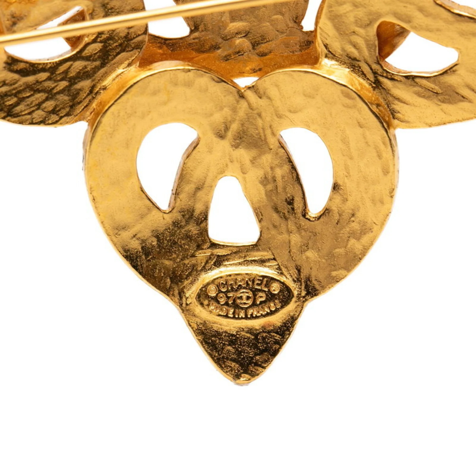 CC Logo Brooch Metal - Image 3