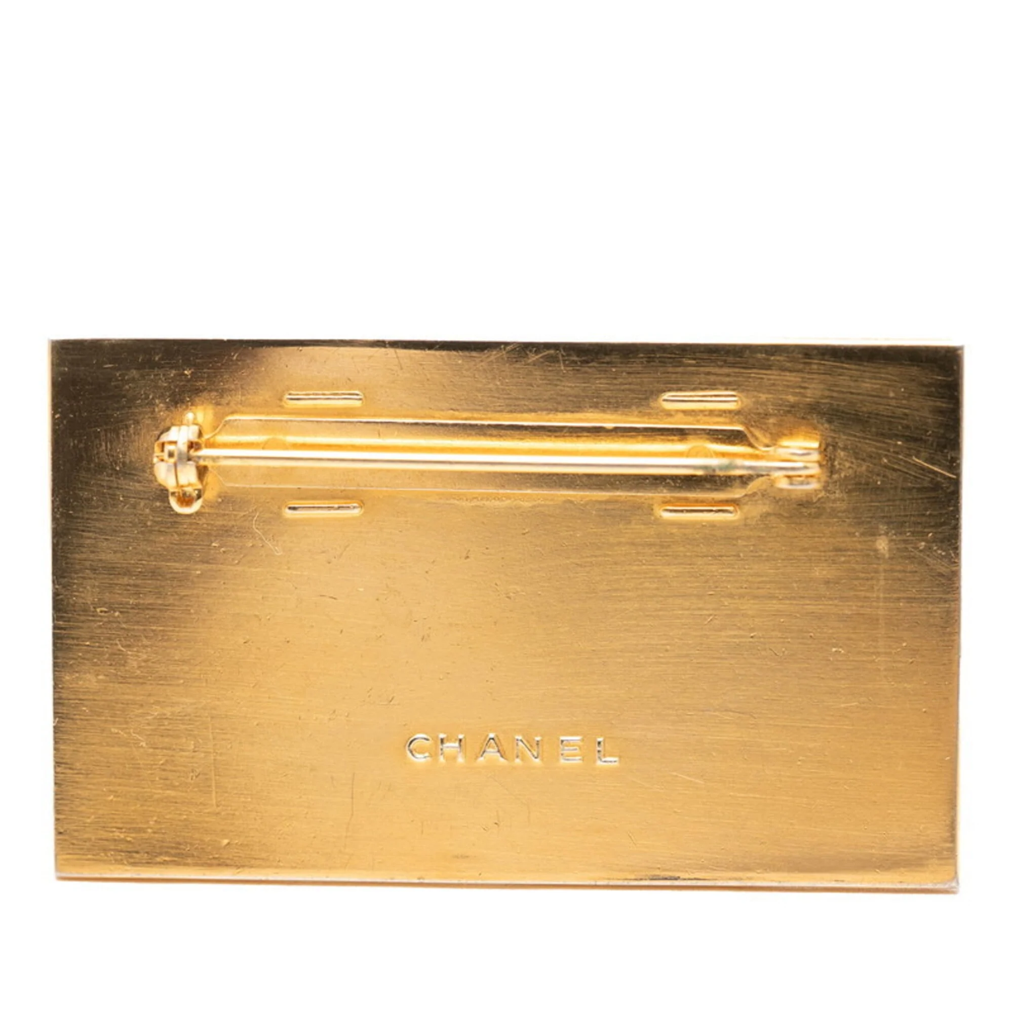 CC Logo Brooch Metal - Image 2