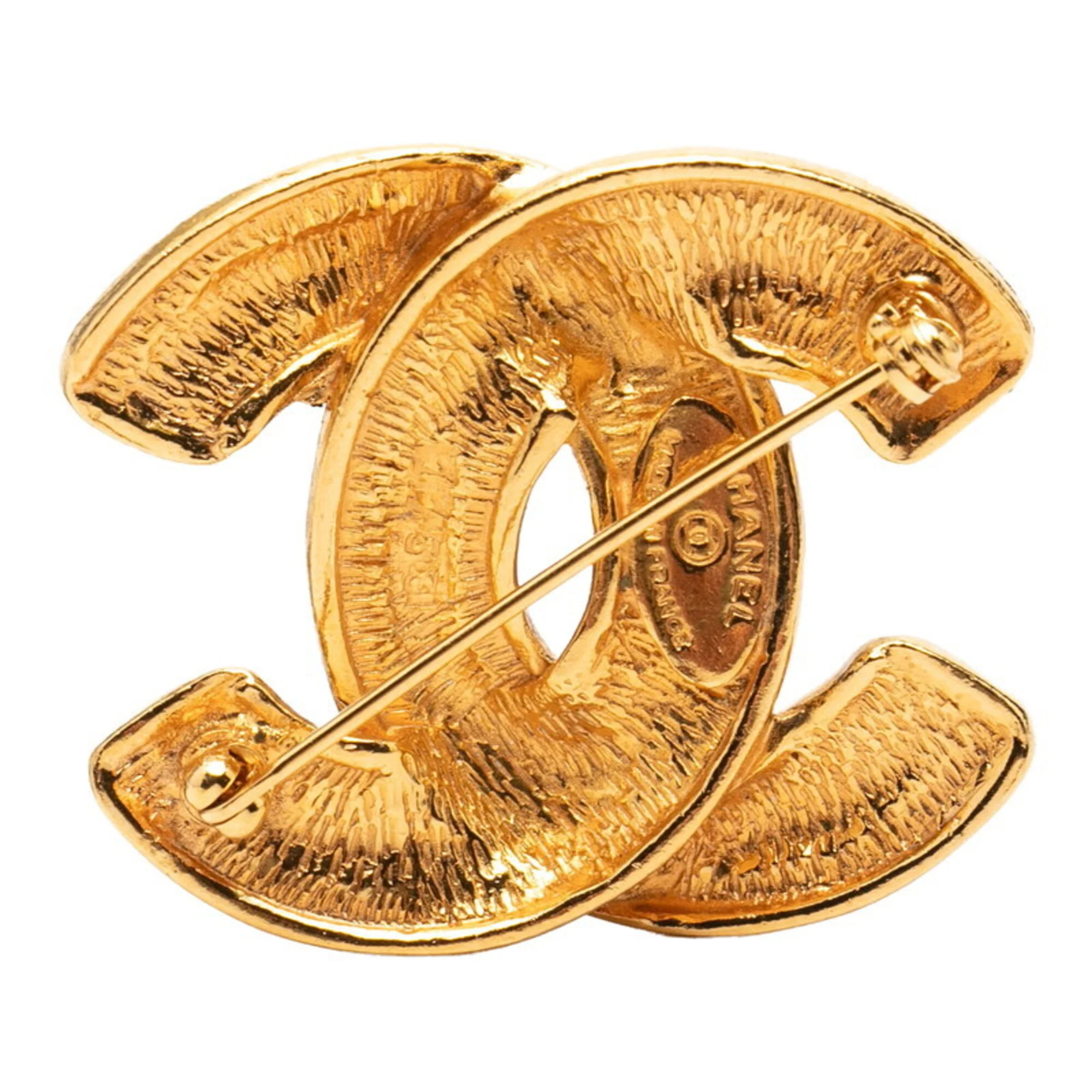 CC Logo Brooch Metal - Image 2