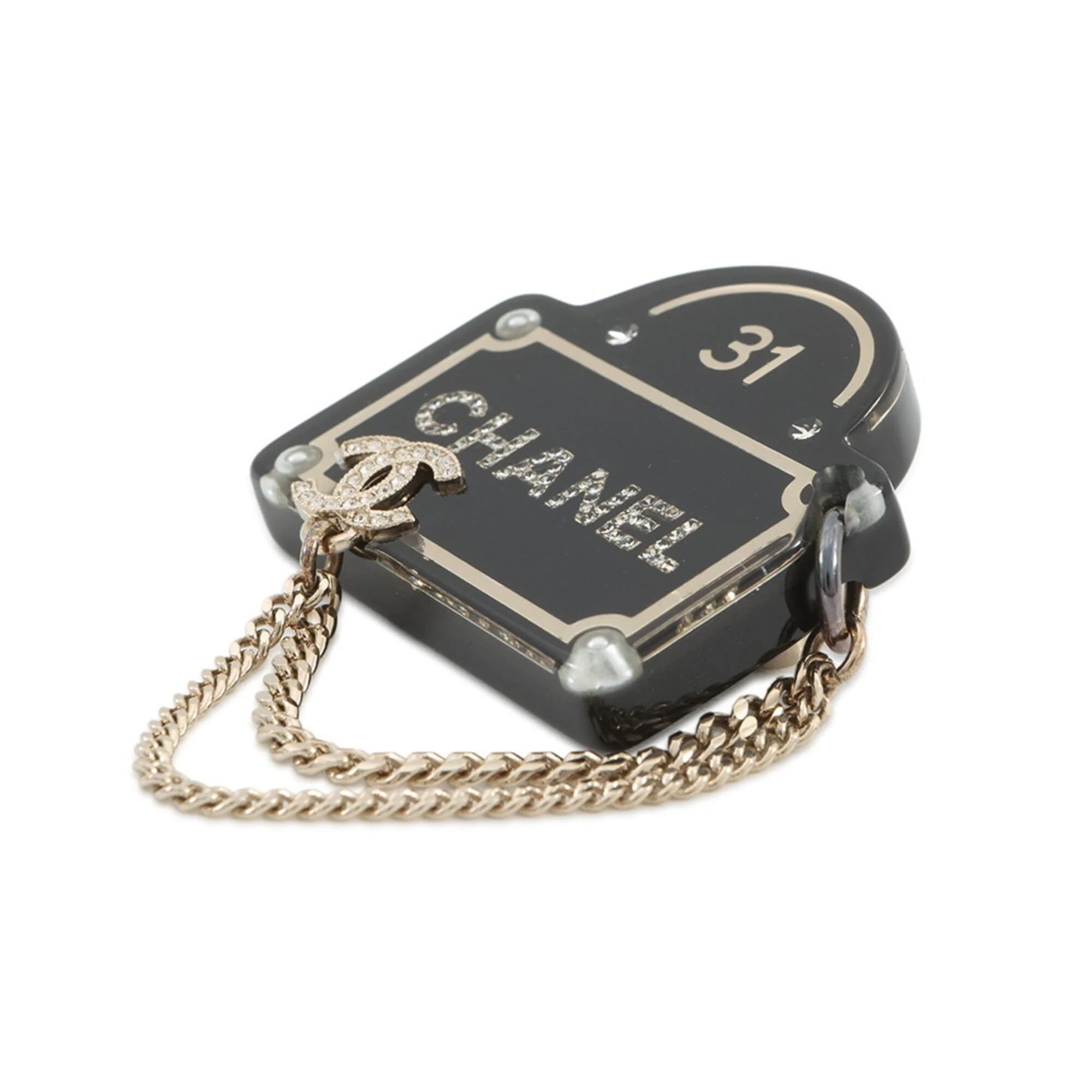 CC Logo Brooch Metal - Image 2