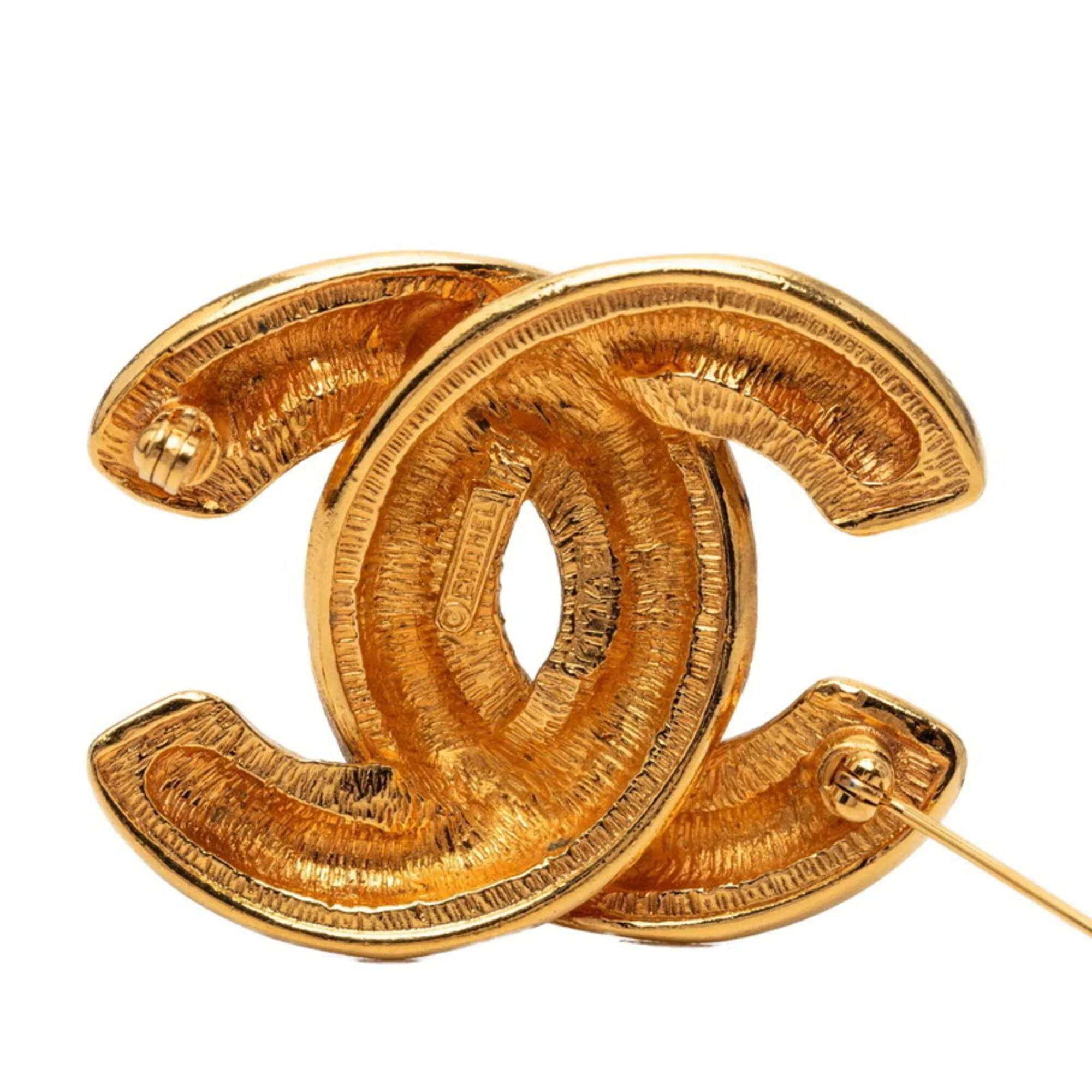 CC Logo Brooch Metal - Image 3