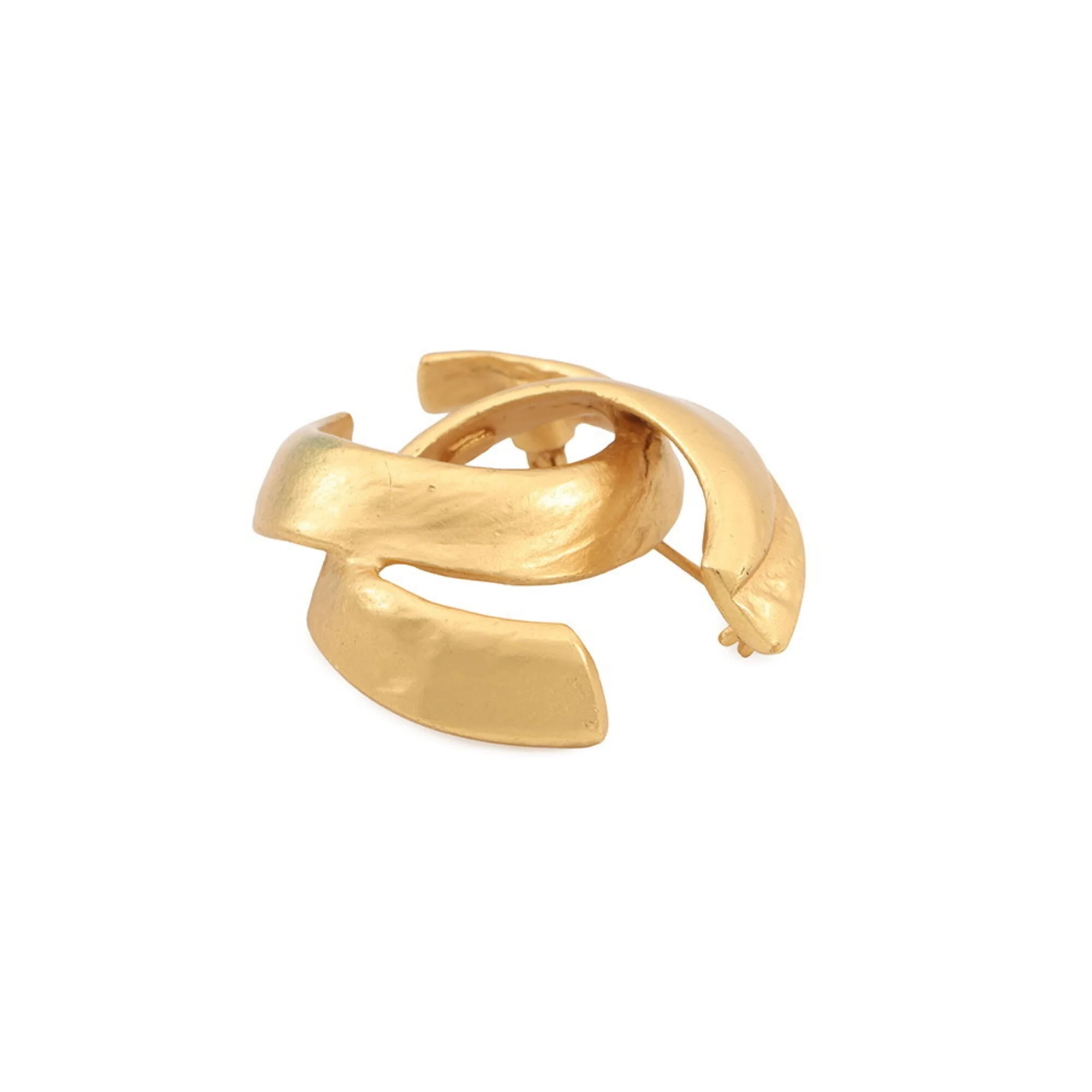 CC Logo Brooch Metal - Image 2