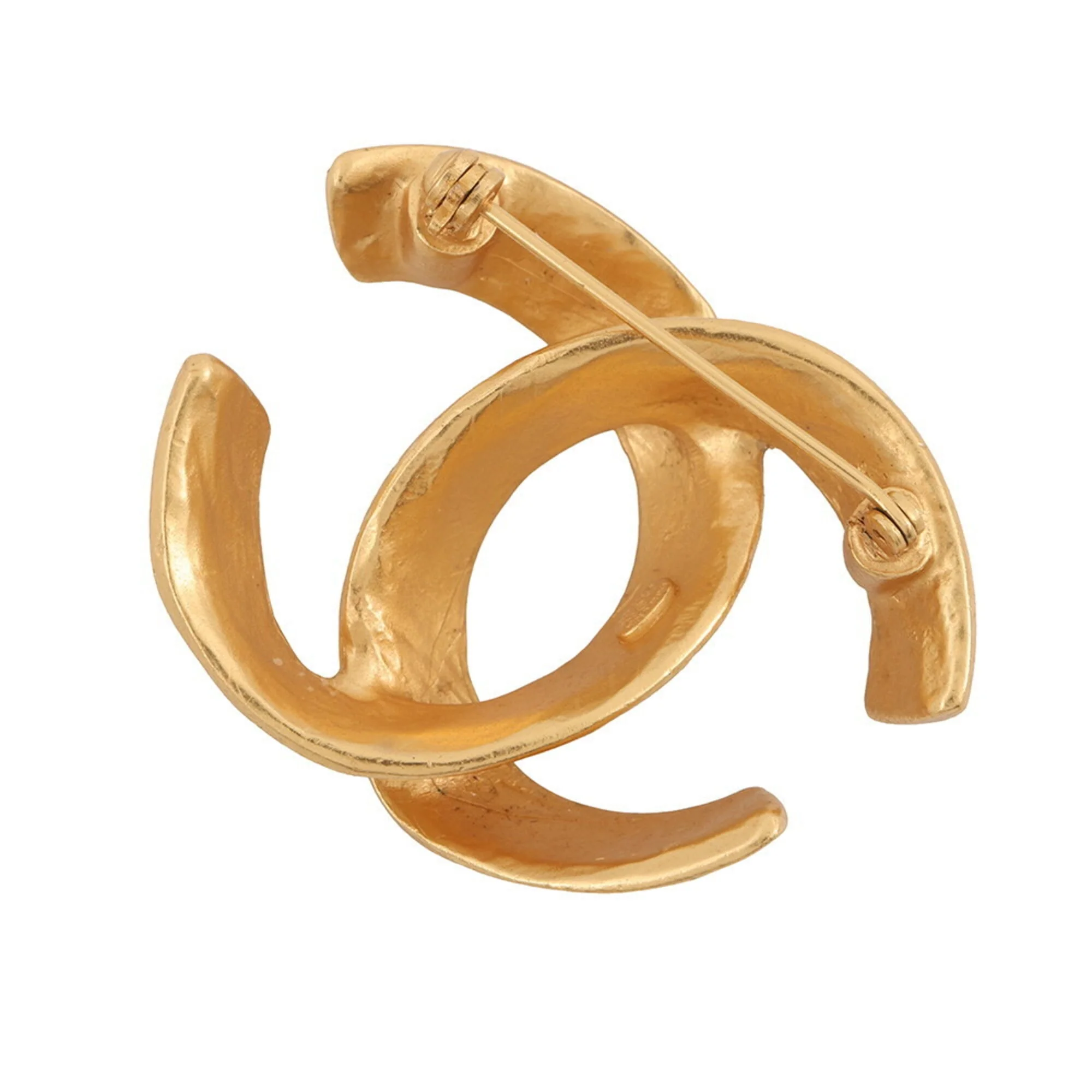 CC Logo Brooch Metal - Image 3