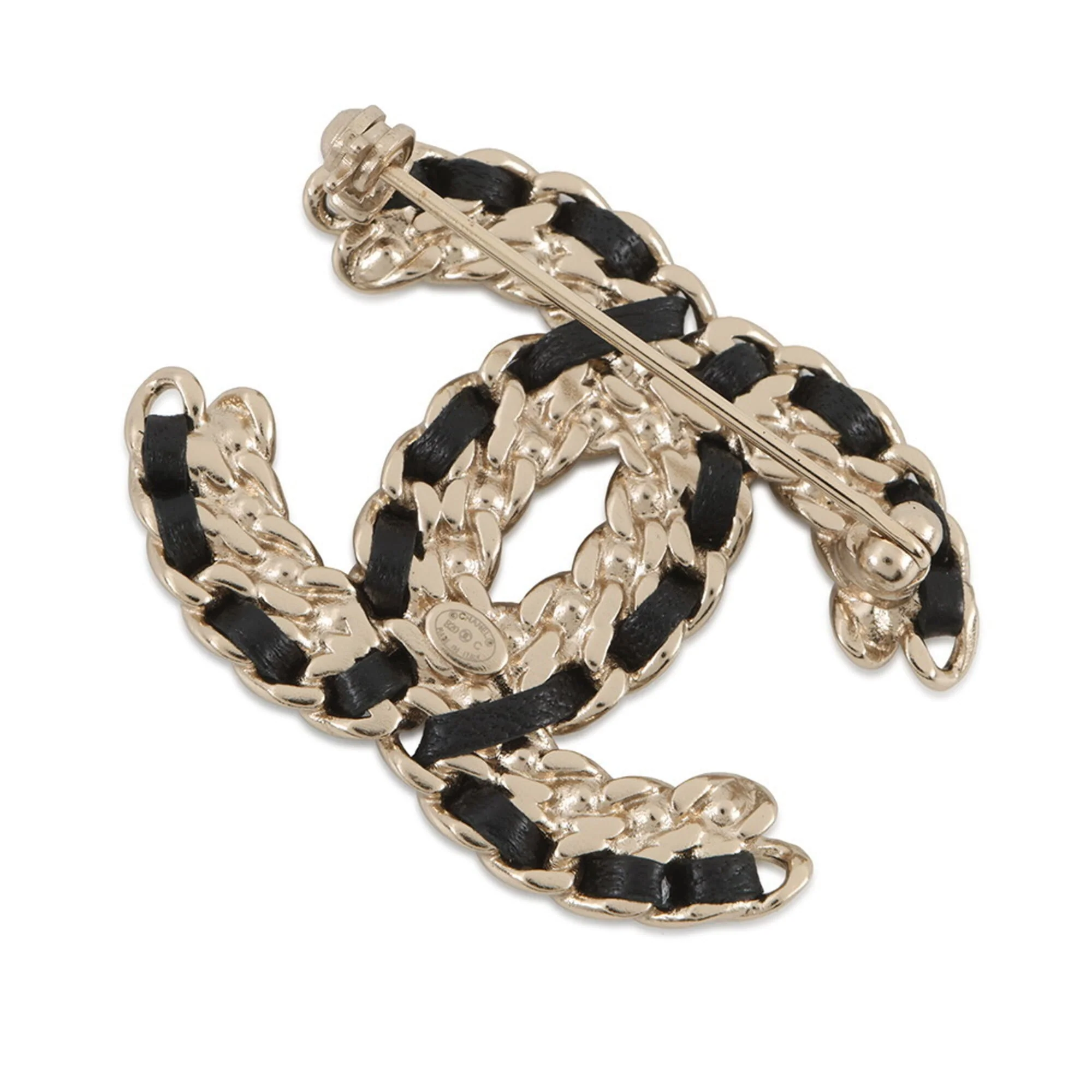CC Logo Brooch Metal - Image 3