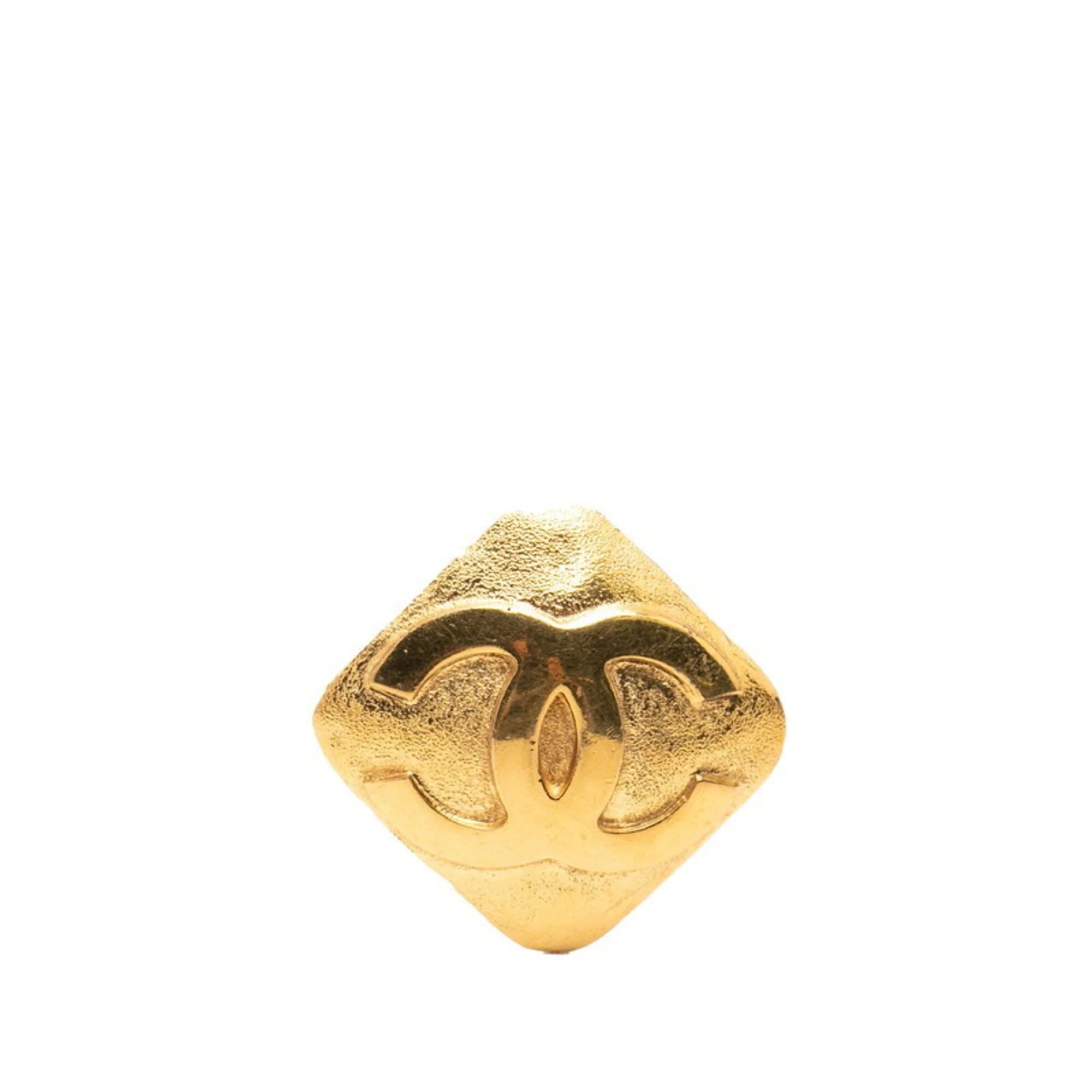 CC Logo Brooch Metal