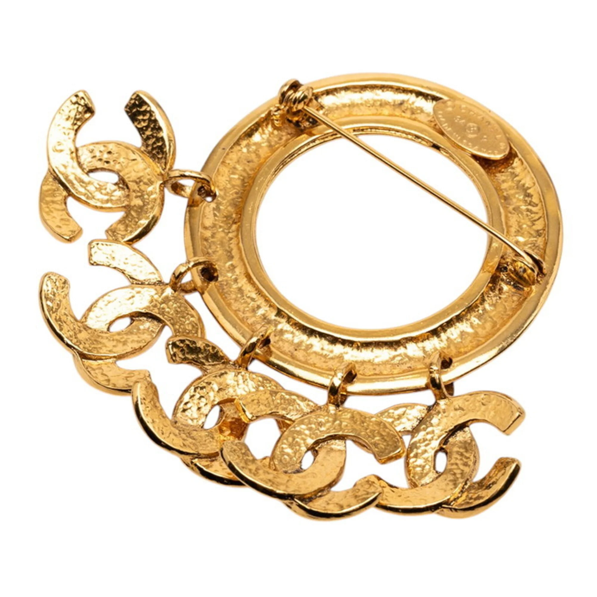CC Logo Brooch Metal - Image 2