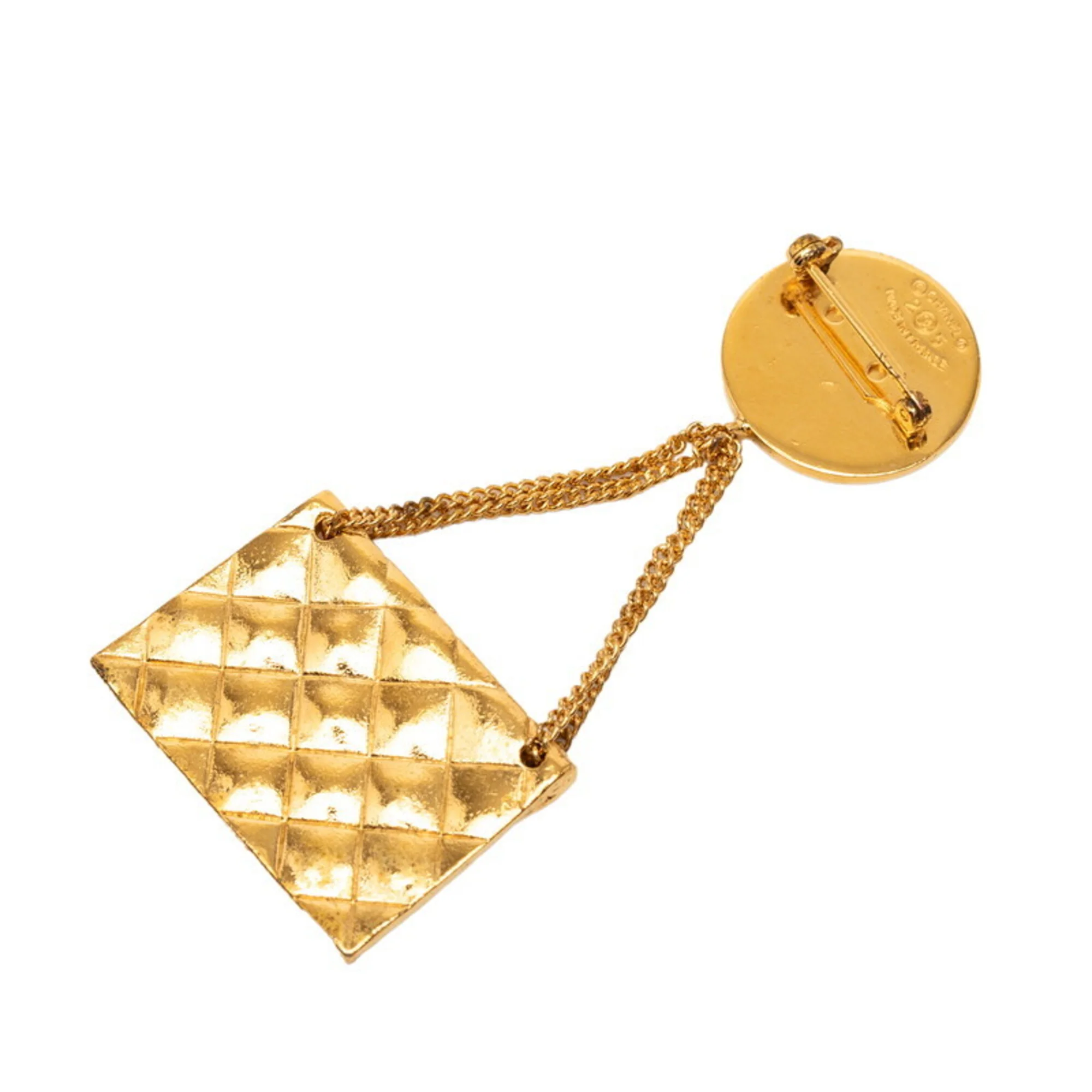 CC Logo Brooch Metal - Image 2
