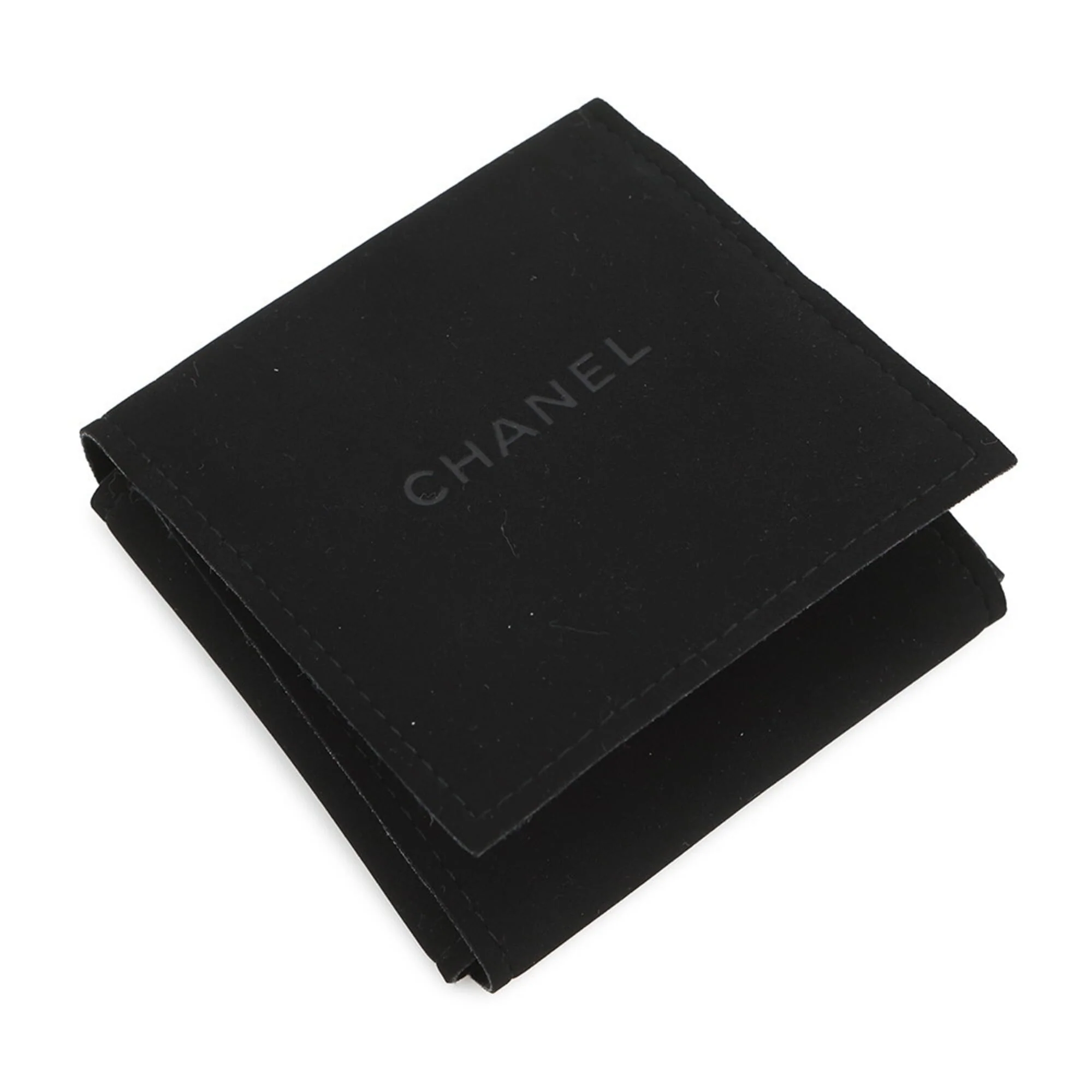 CC Logo Brooch Silver-Tone Metal - Image 8
