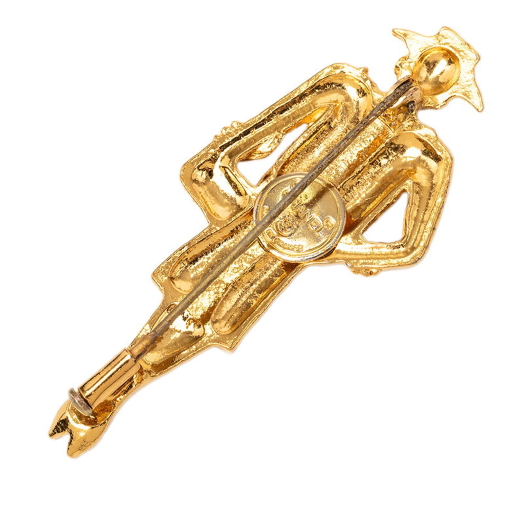 Mademoiselle Brooch Gold - Image 2