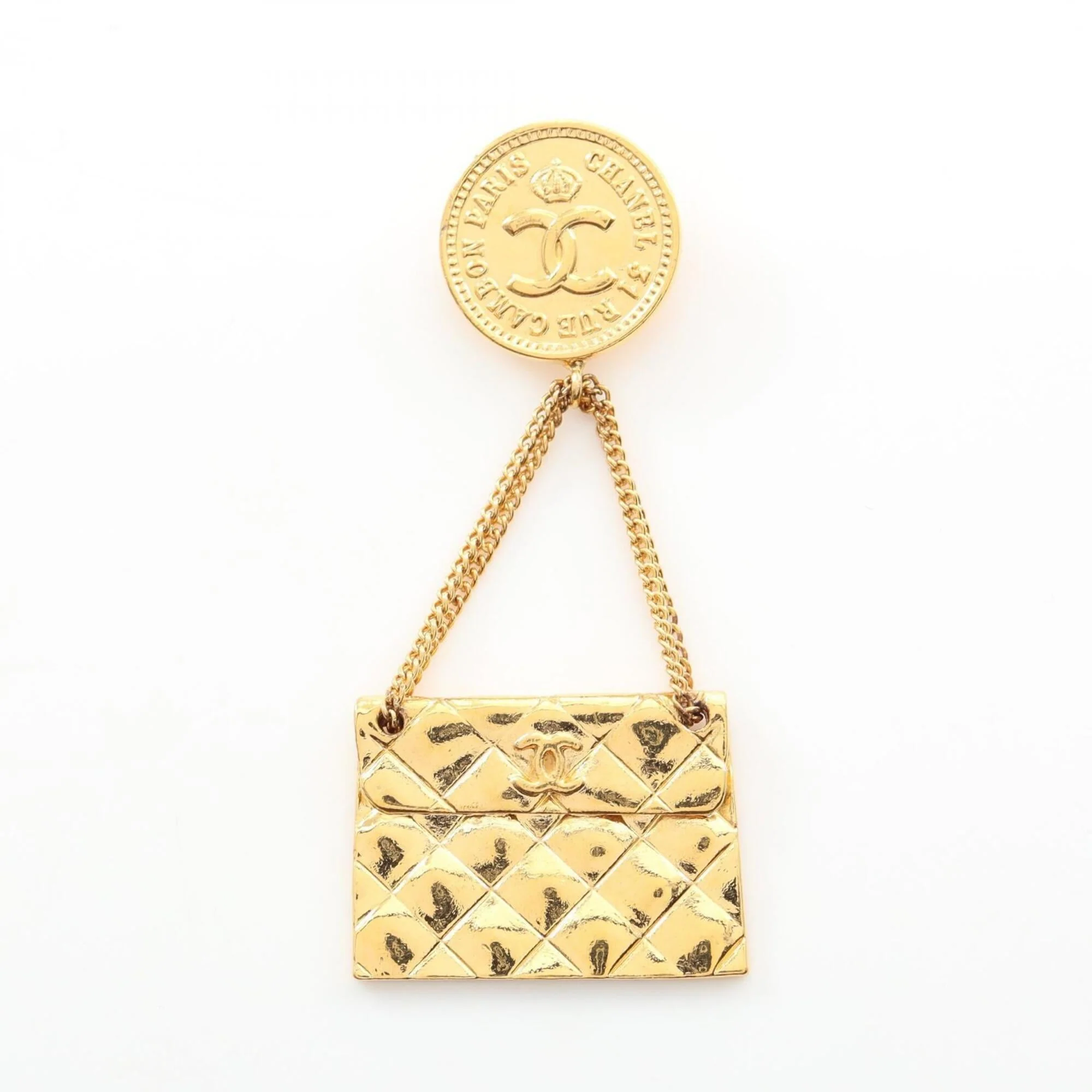 Matelassé Brooch Metal
