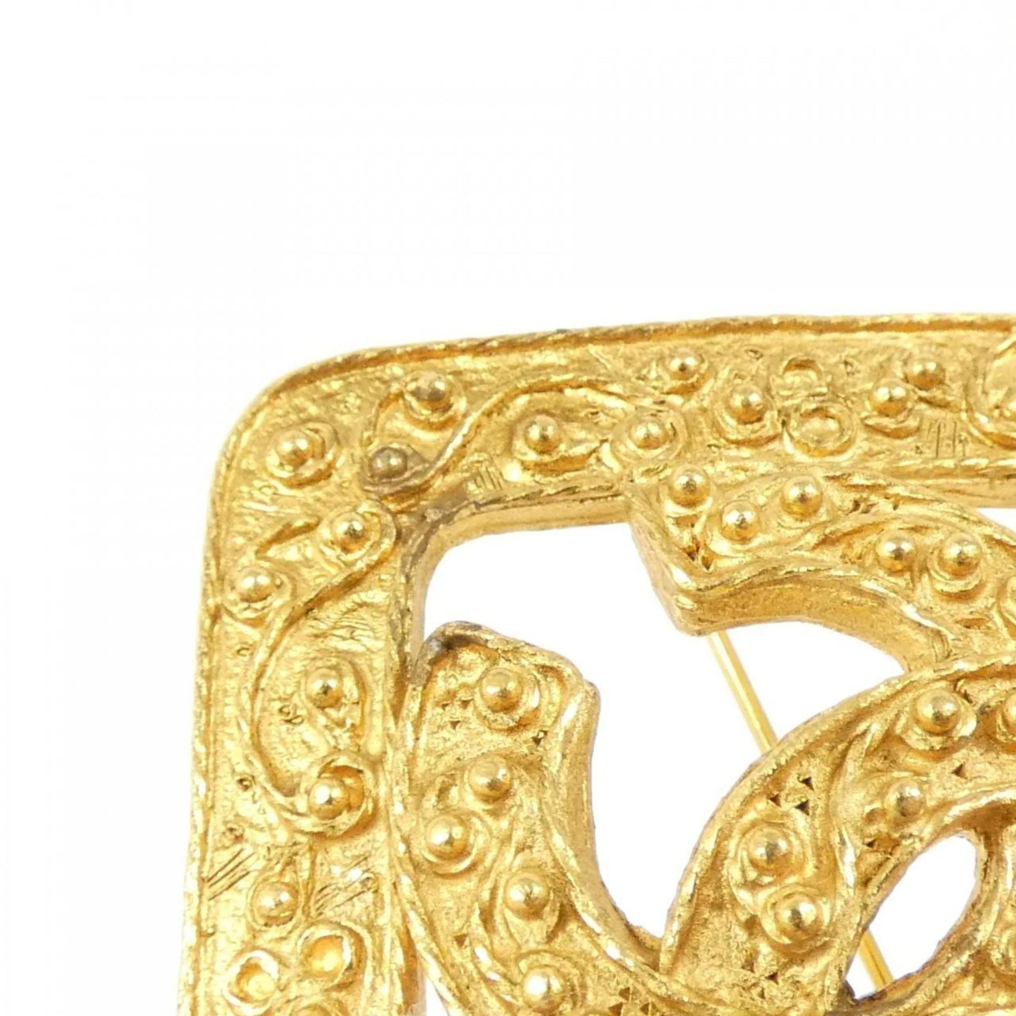 Vintage Brooch Gold - Image 3