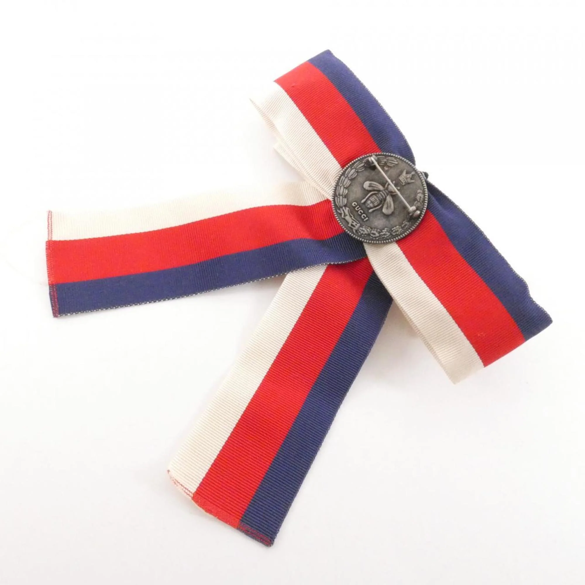Brooch Blue Red White - Image 2