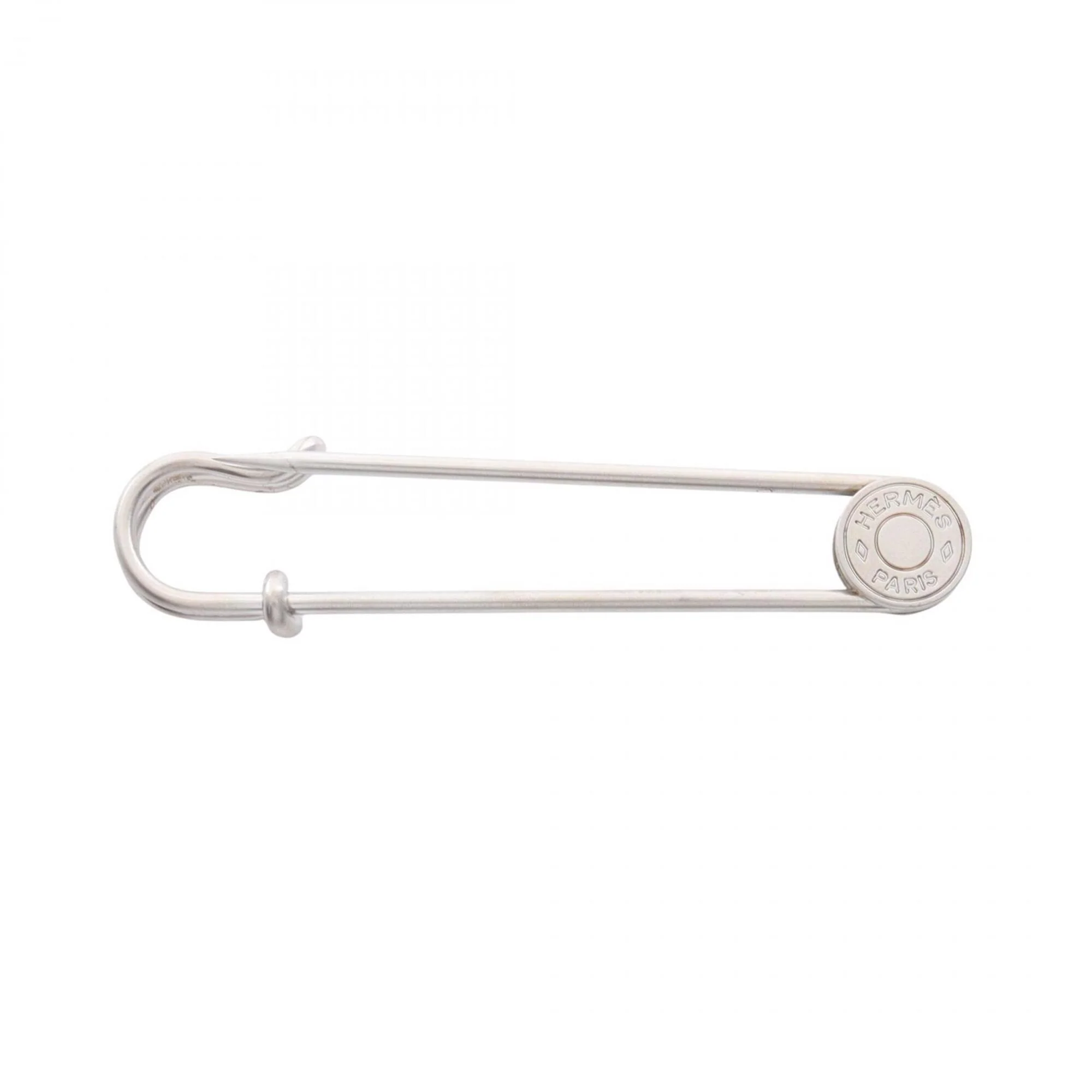Sellier Safety Pin Brooch Stainless Steel - Image 2