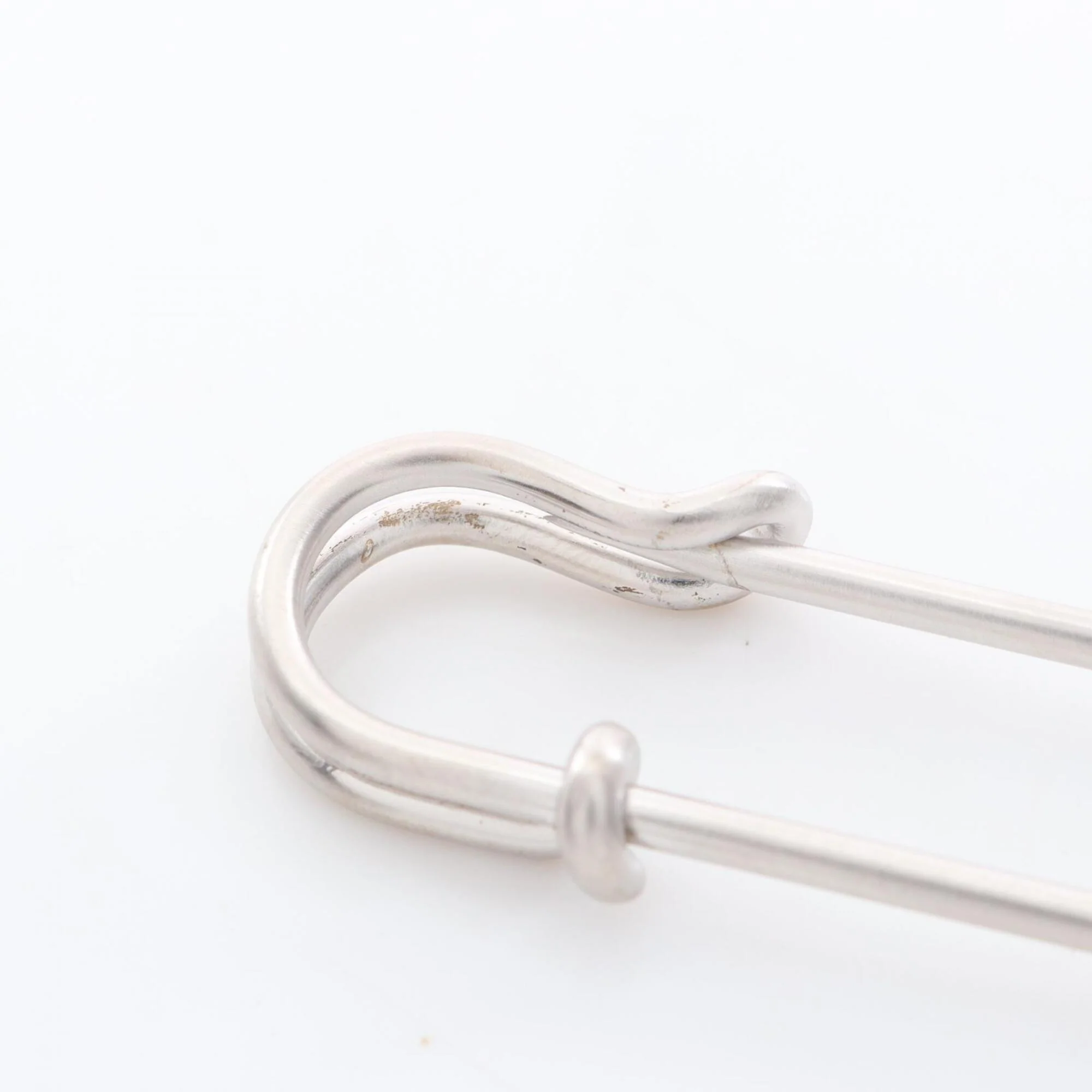 Sellier Safety Pin Brooch Stainless Steel - Image 4