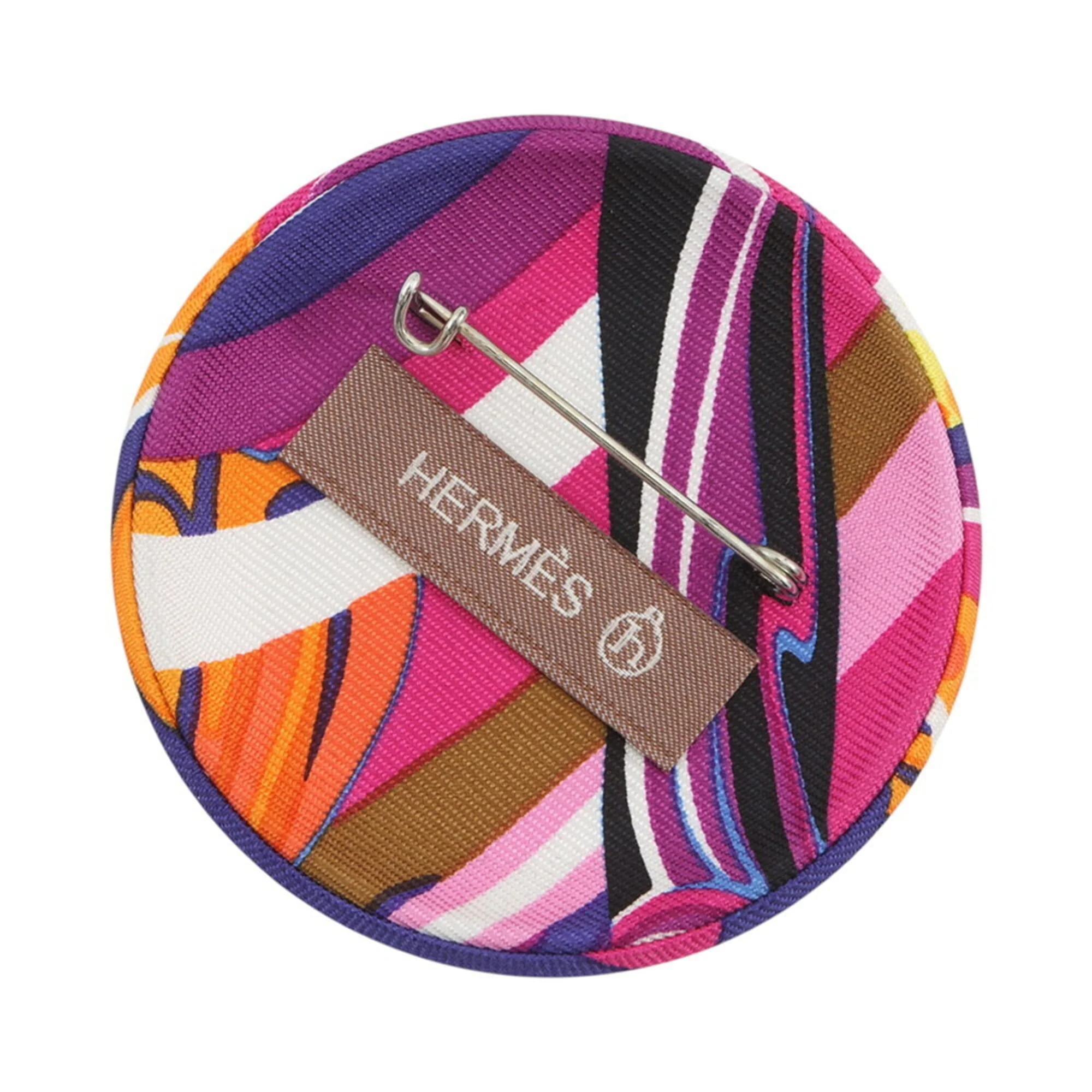 Silk Brooch Fuchsia - Image 3