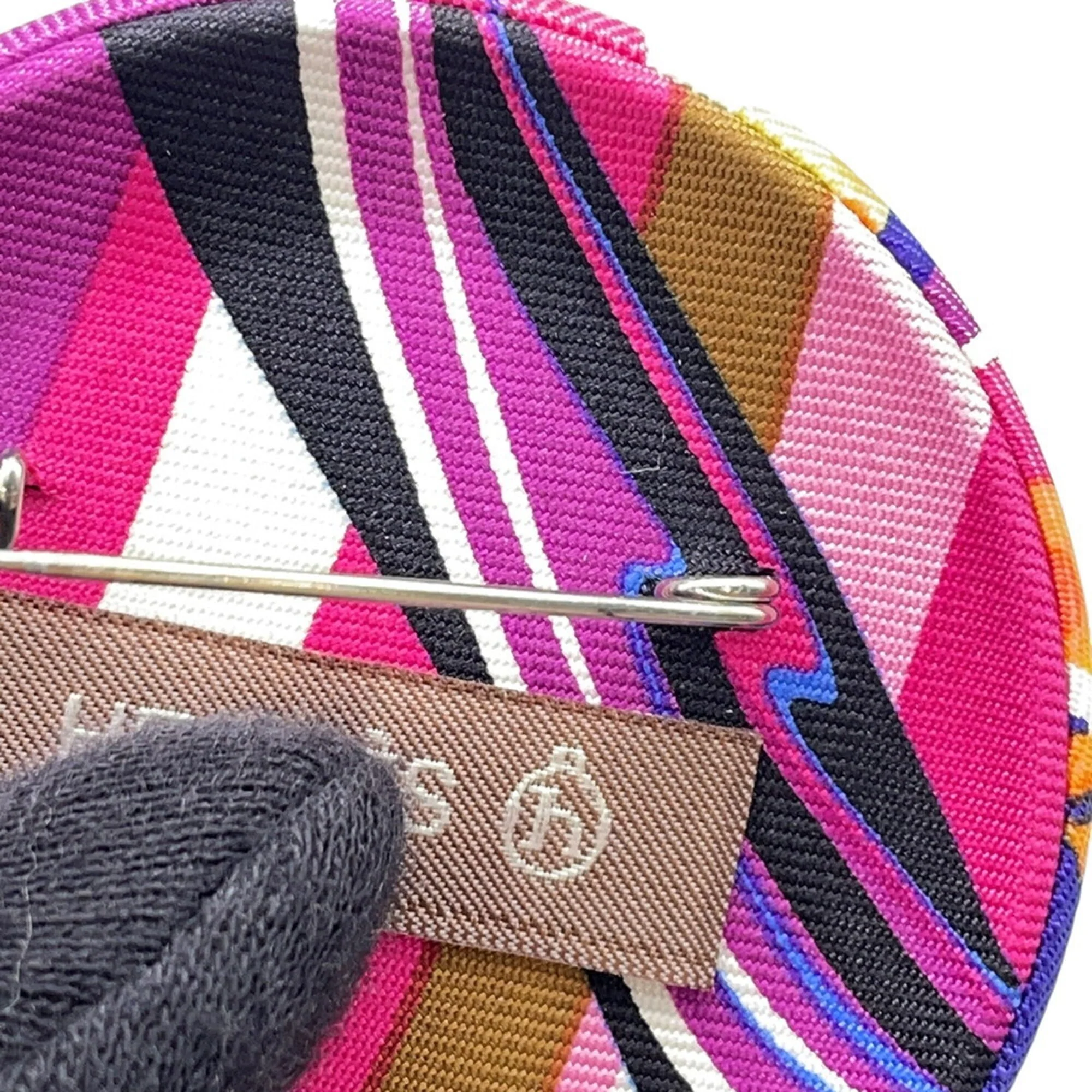 Silk Brooch Fuchsia - Image 5