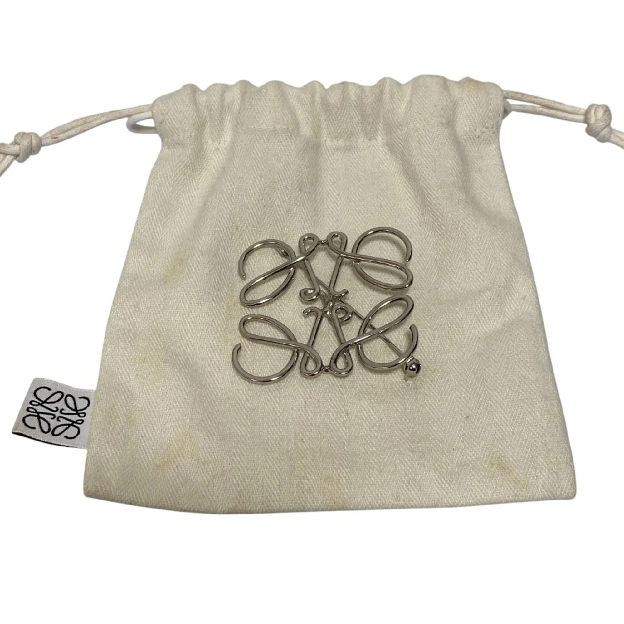Anagram Brooch Sterling Silver - Image 4