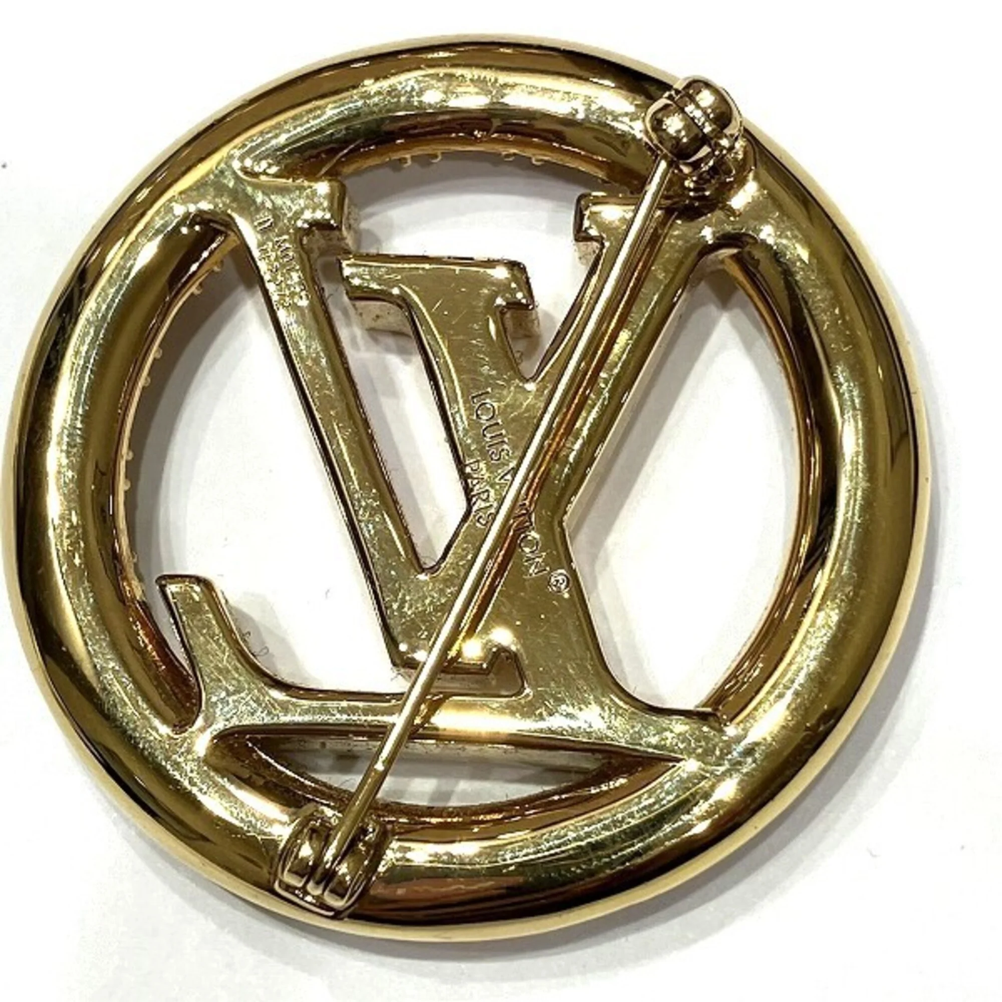 Brooch Gold-Tone Metal - Image 4
