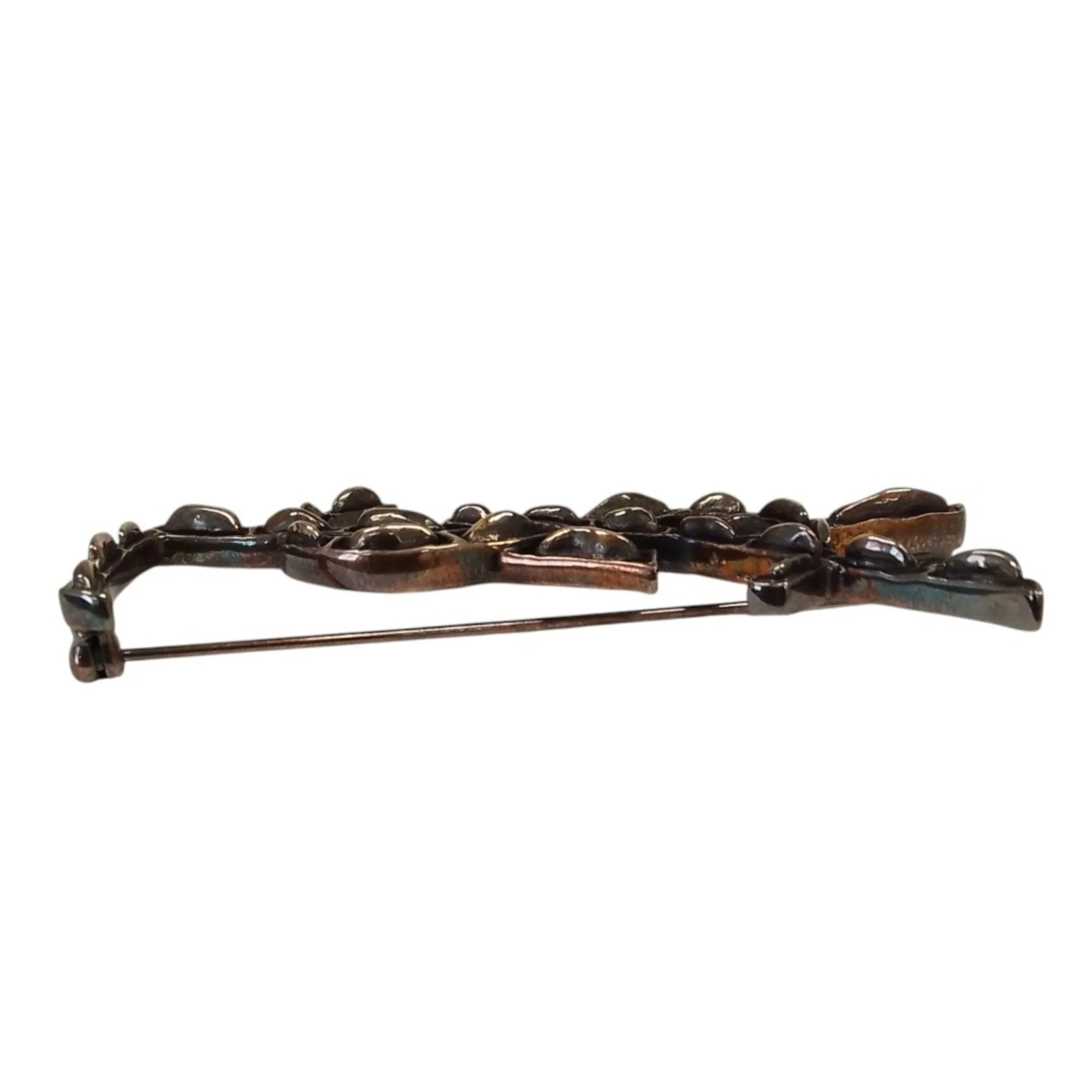 Opium Brooch Black Metallic - Image 5
