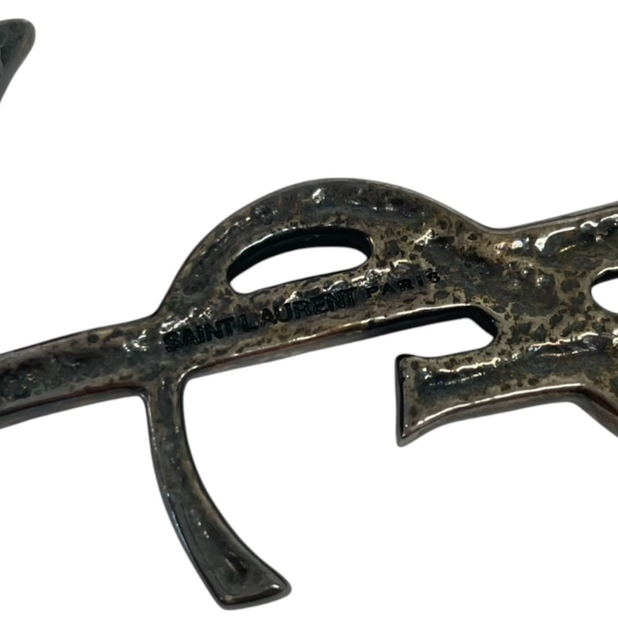 Opium Brooch Black Metallic - Image 9