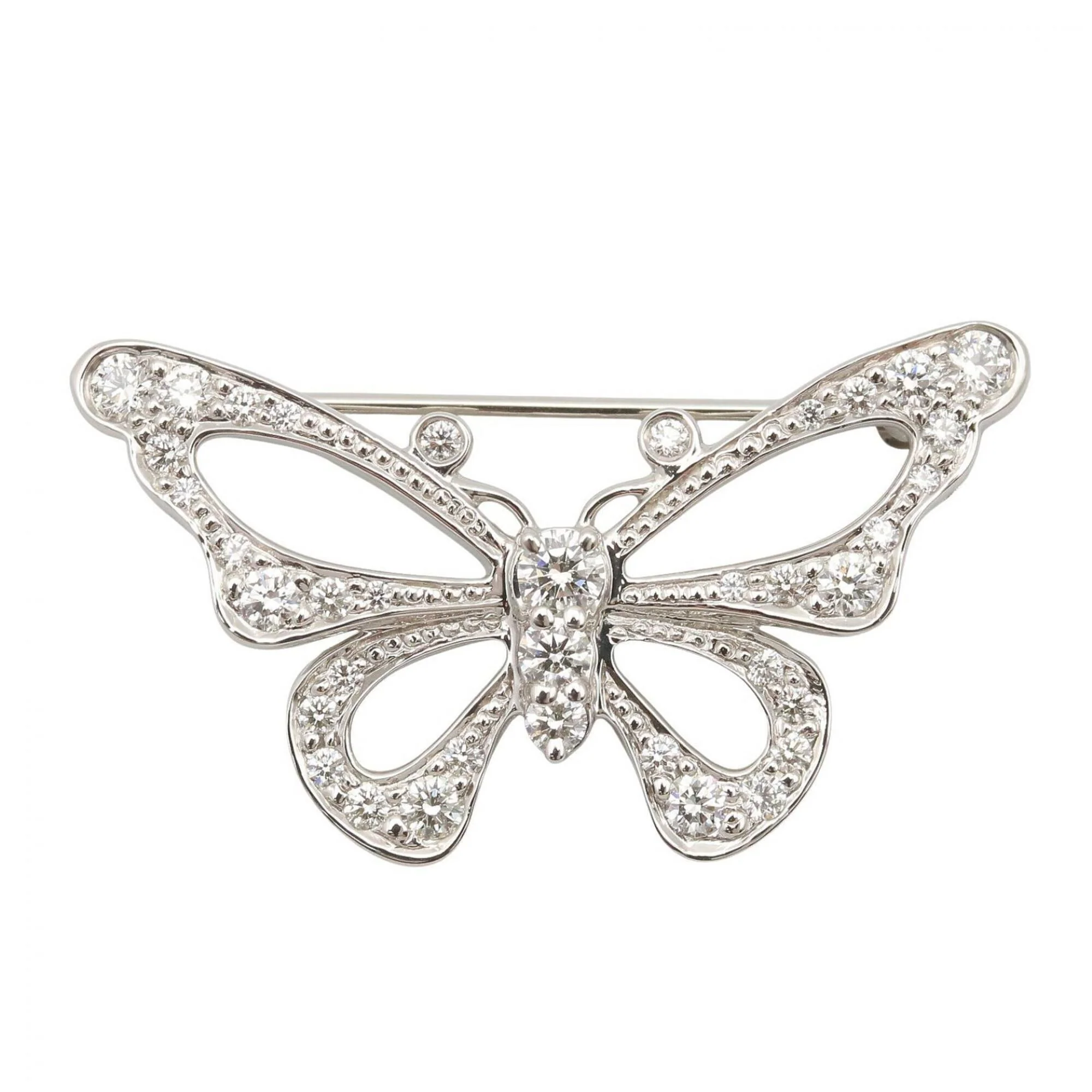 Brooch Platinum with Diamond