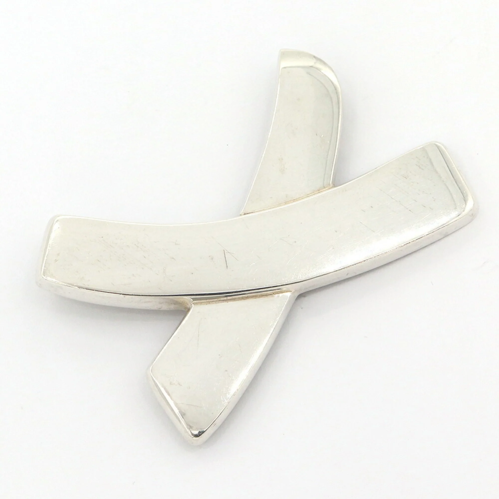 Paloma Picasso Kiss Brooch Sterling Silver
