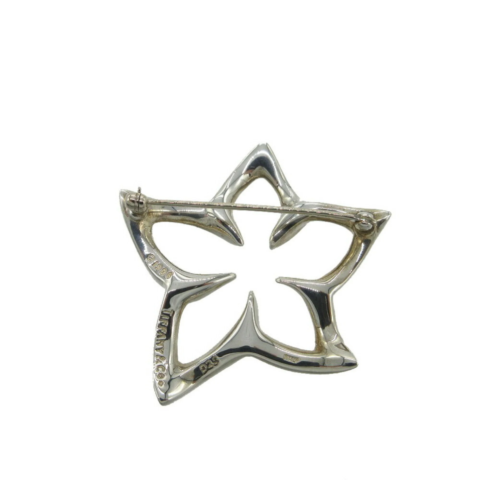 Plumeria Flower Brooch Sterling Silver - Image 4