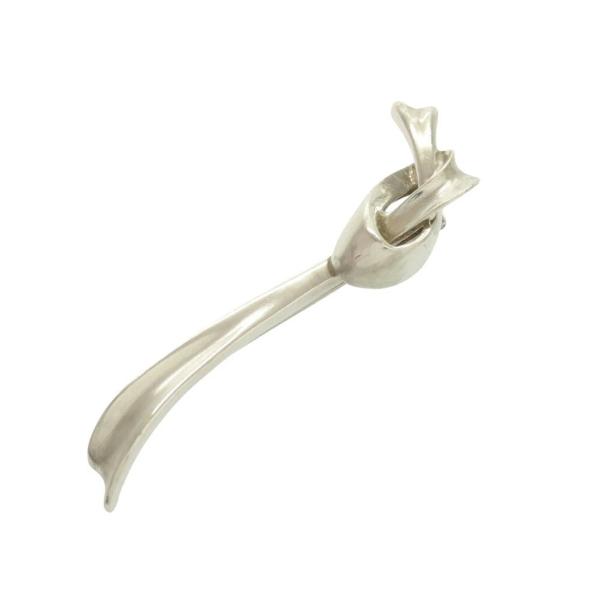 Ribbon Brooch Sterling Silver - Image 2