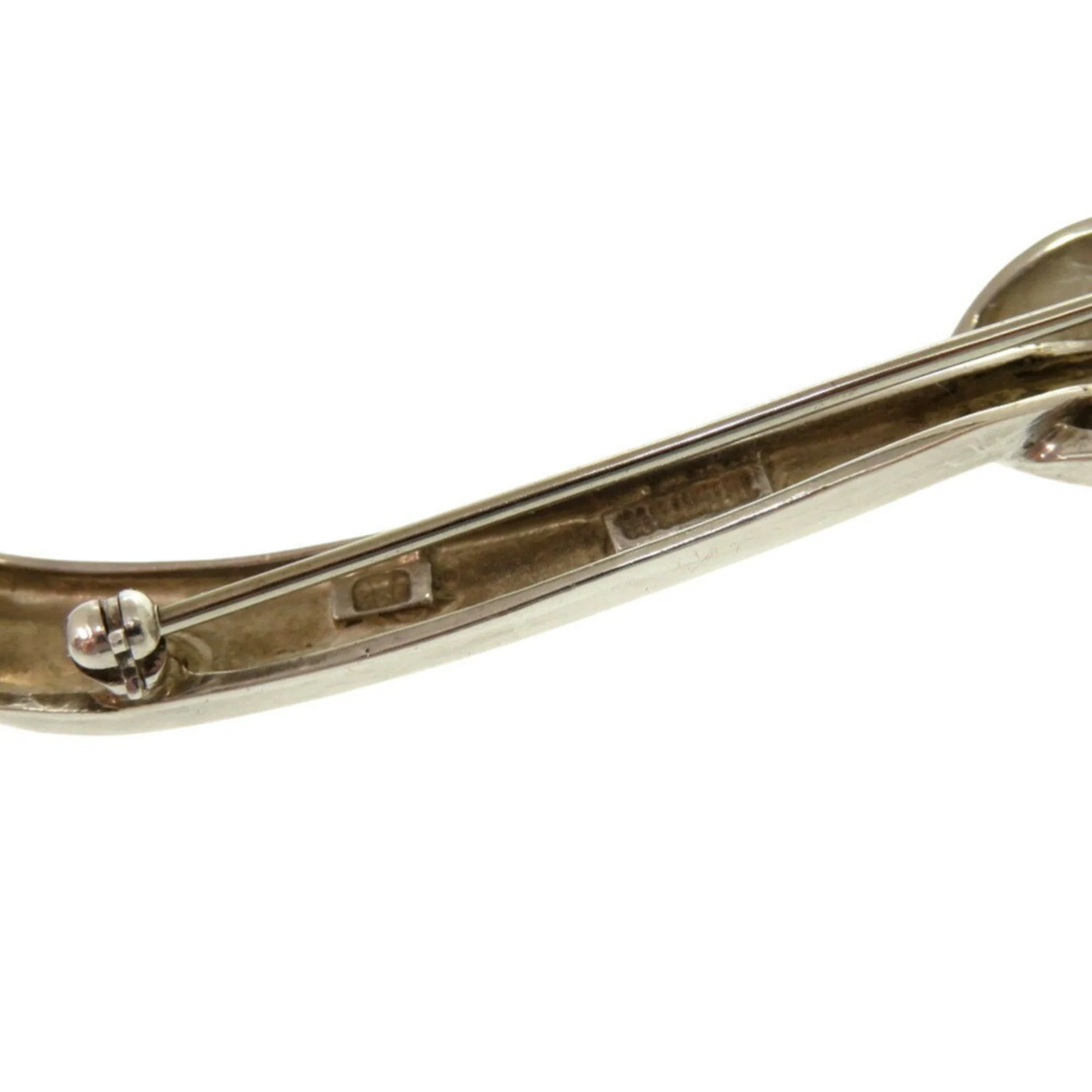 Ribbon Brooch Sterling Silver - Image 4