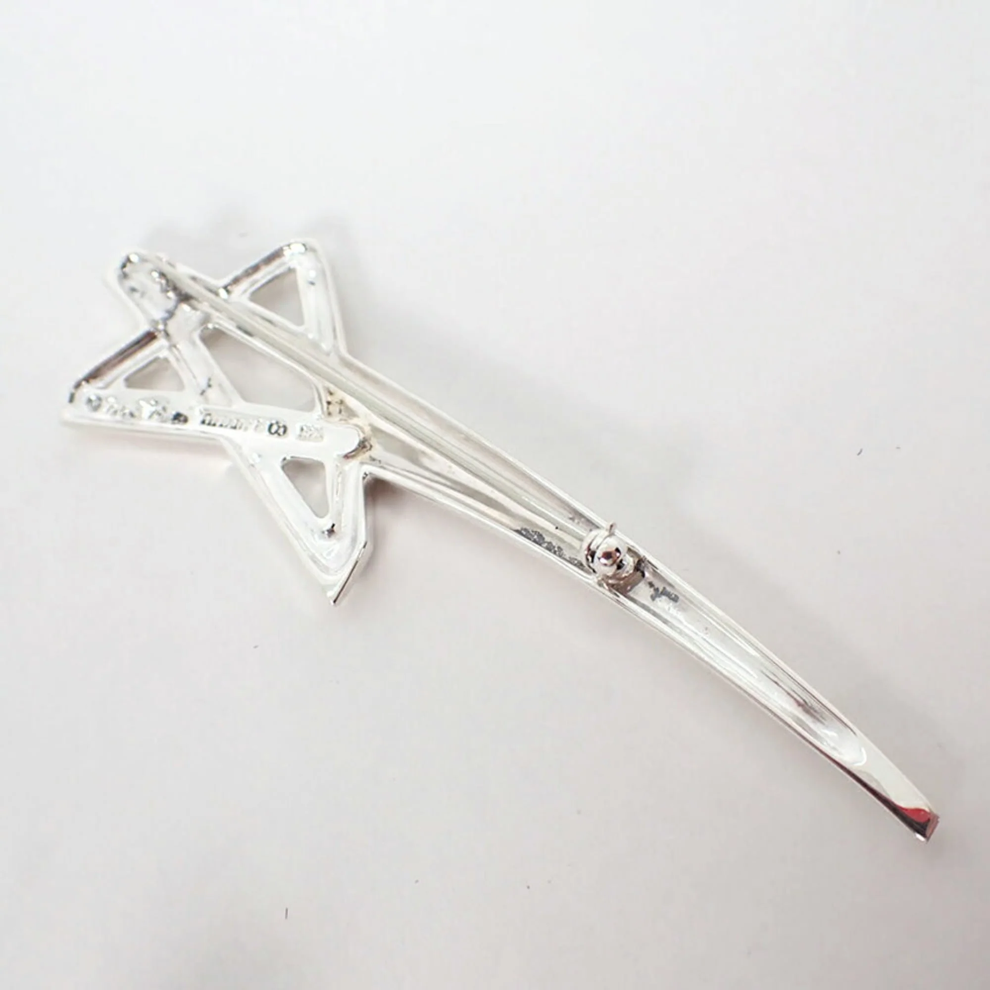 Shooting Star Brooch Sterling Silver - Image 7