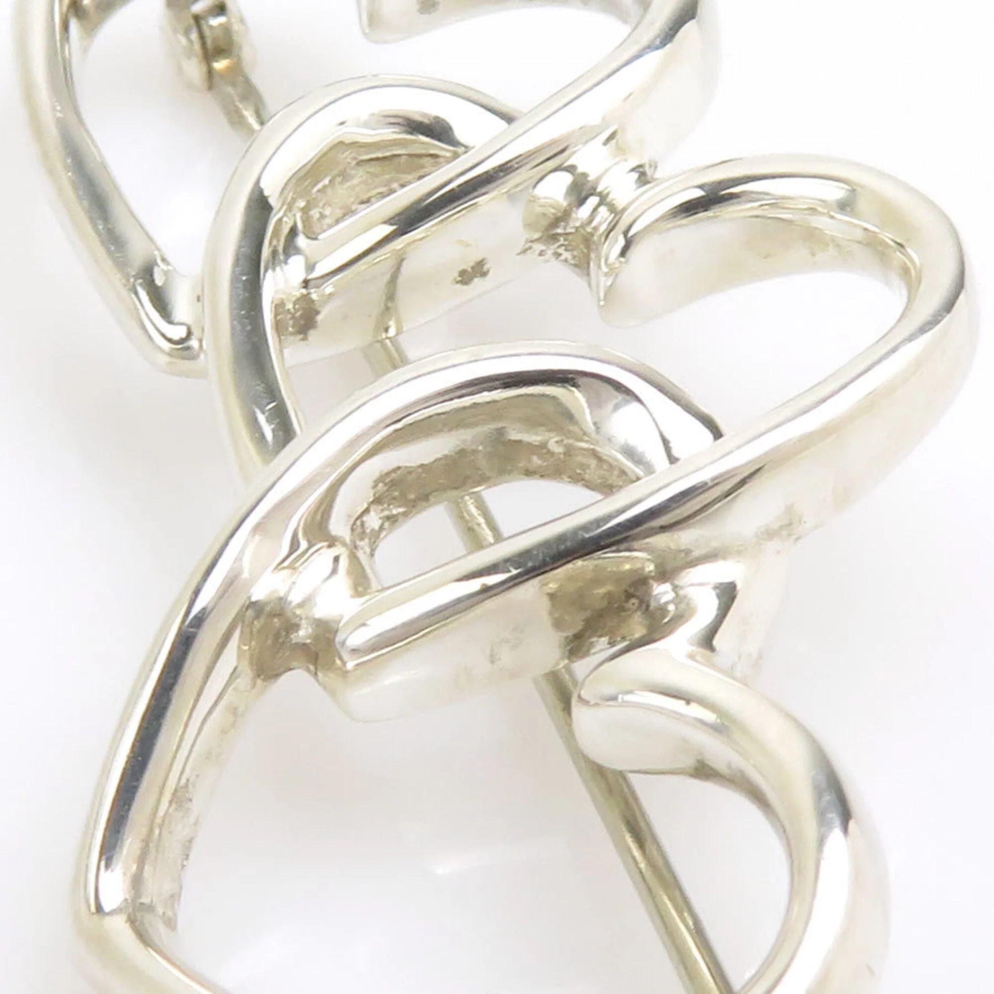 Triple Heart Brooch Sterling Silver - Image 9