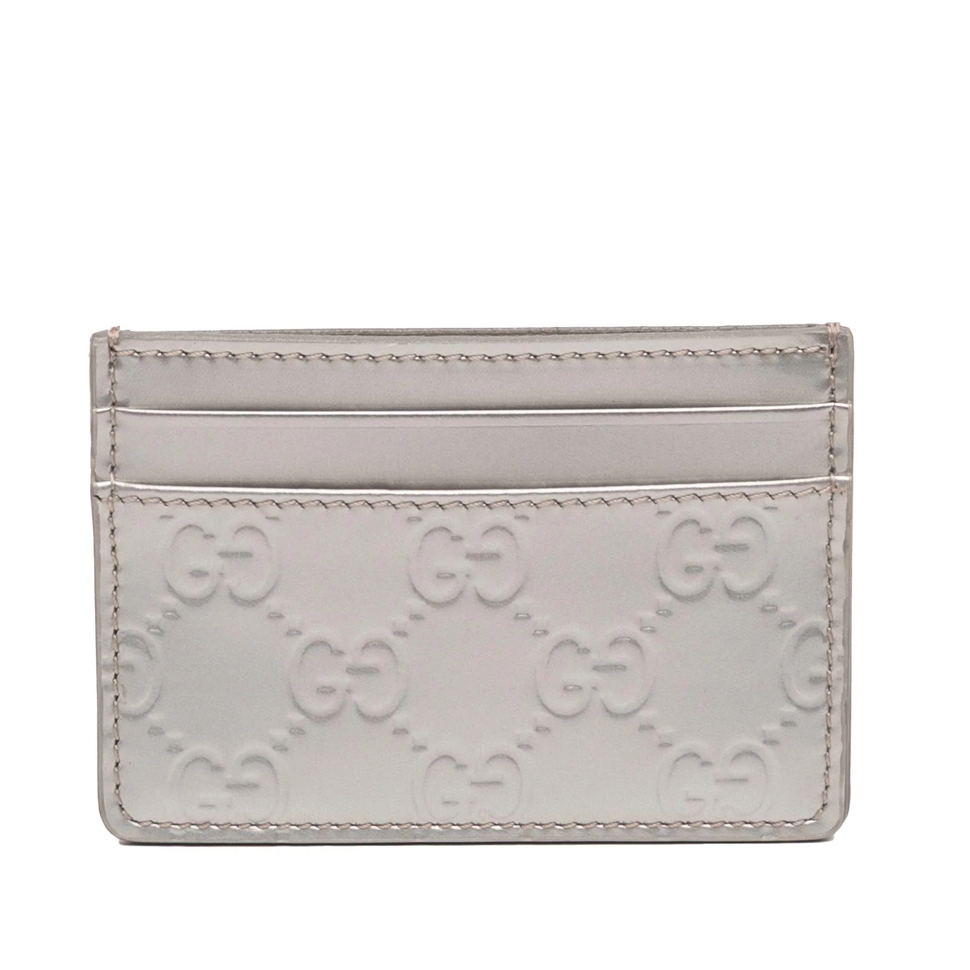 Card Holder Guccissima Leather