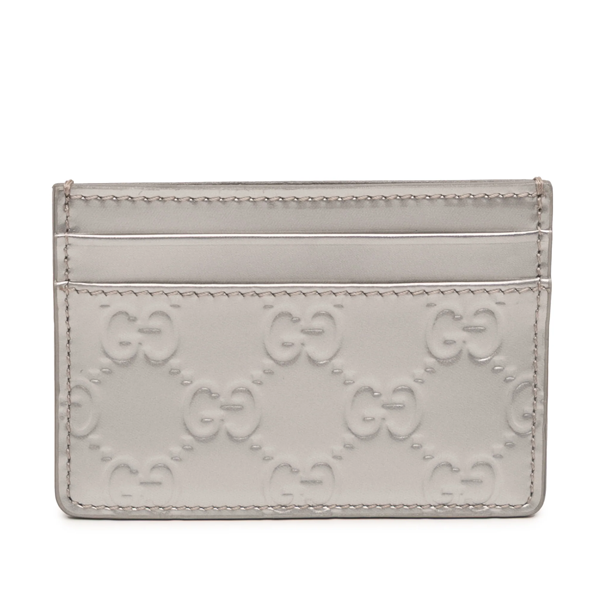 Card Holder Guccissima Leather