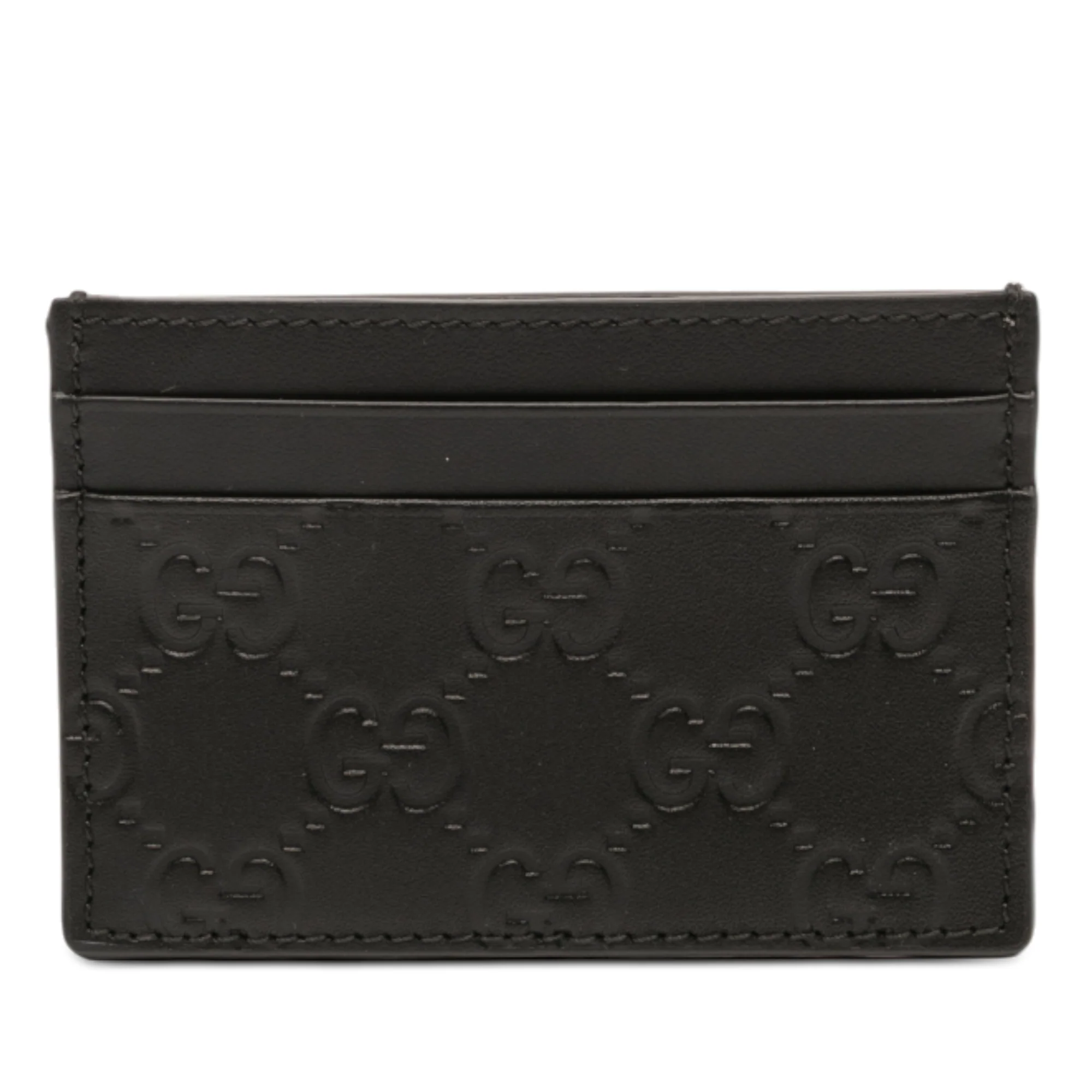 Card Holder Guccissima Leather