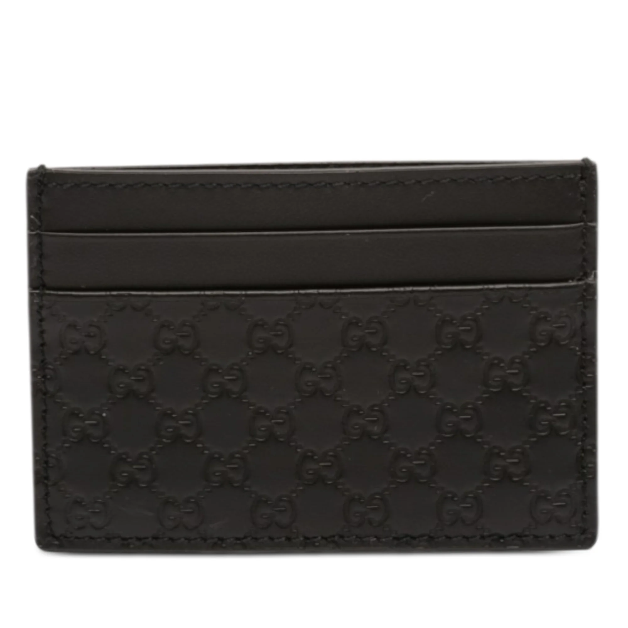 Card Holder (Outlet) Microguccissima Leather