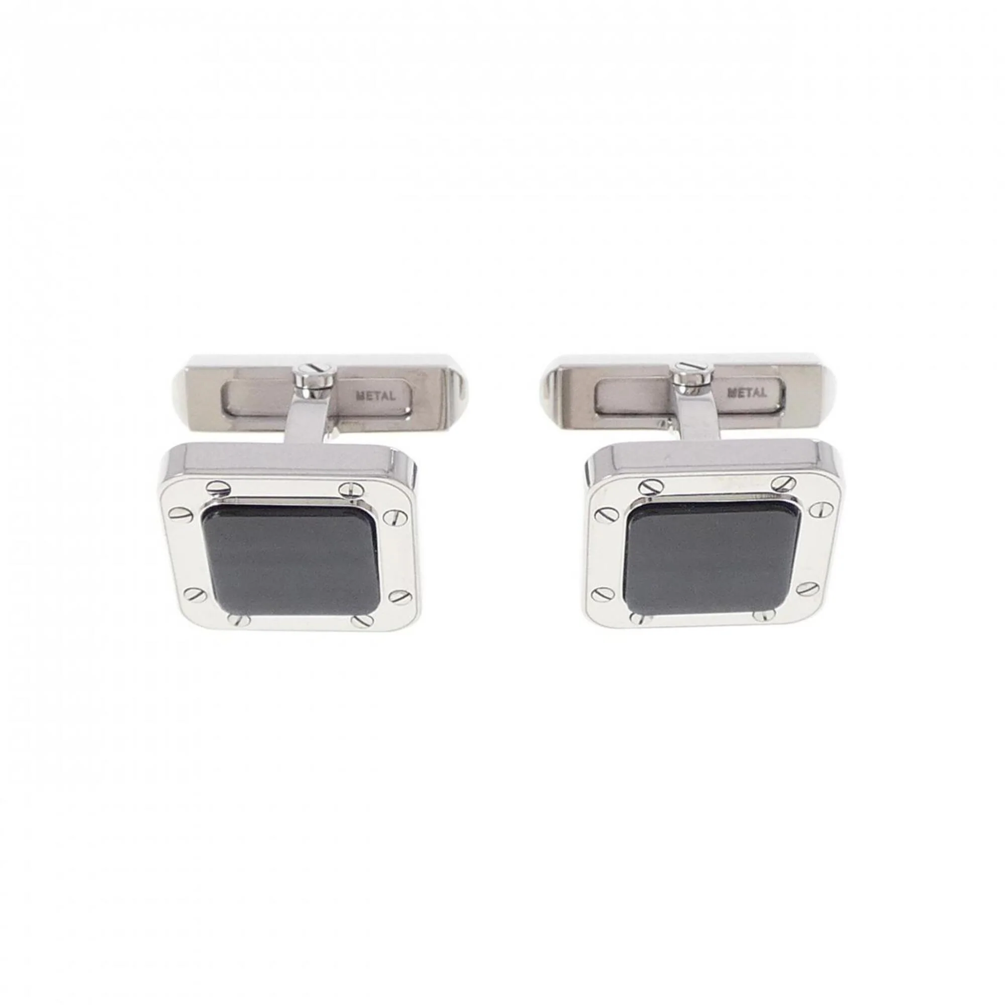 Cufflinks Sterling Silver and Stainless Steel Bracelet