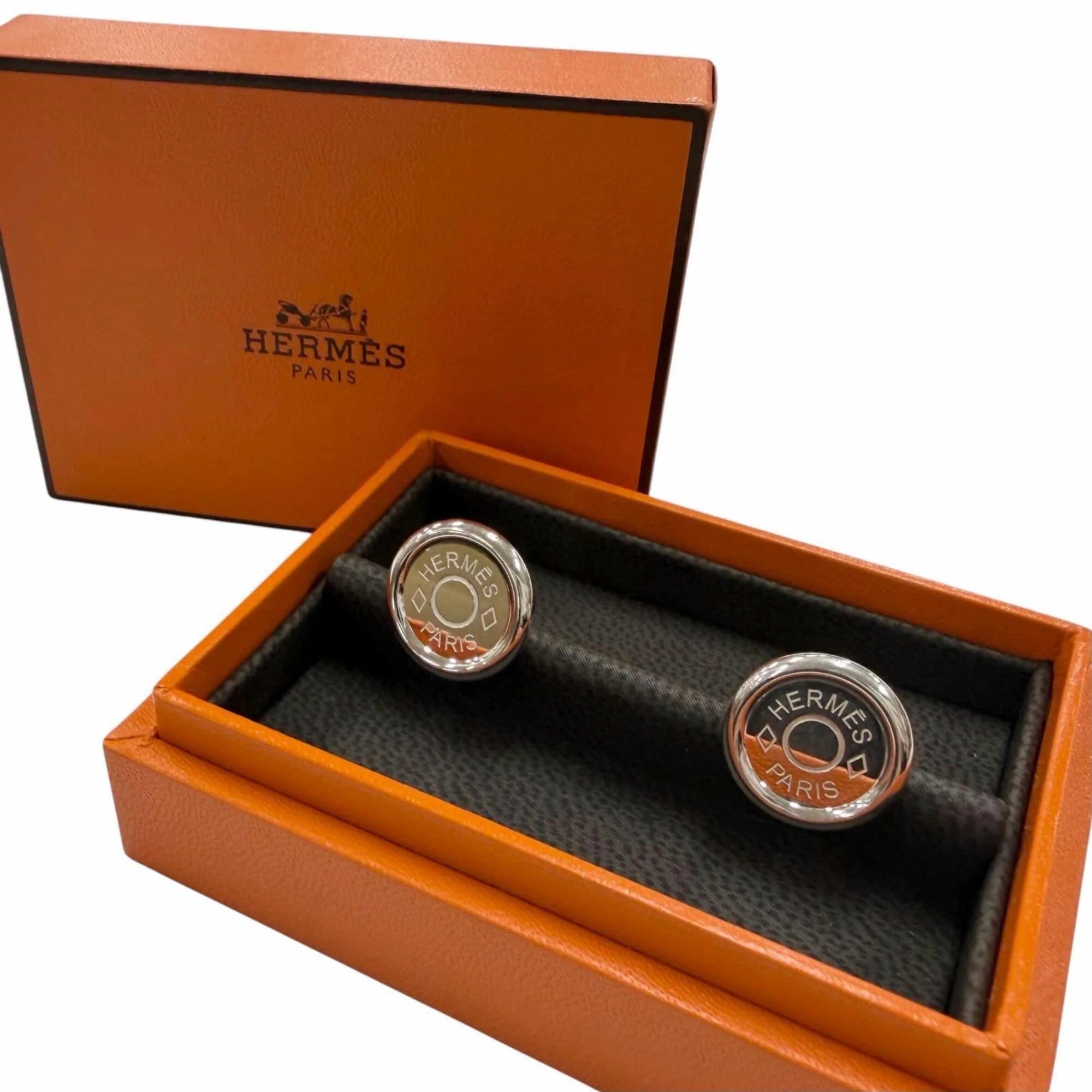 Sellier Clou de Selle Cufflinks Sterling Silver Bracelet - Image 2