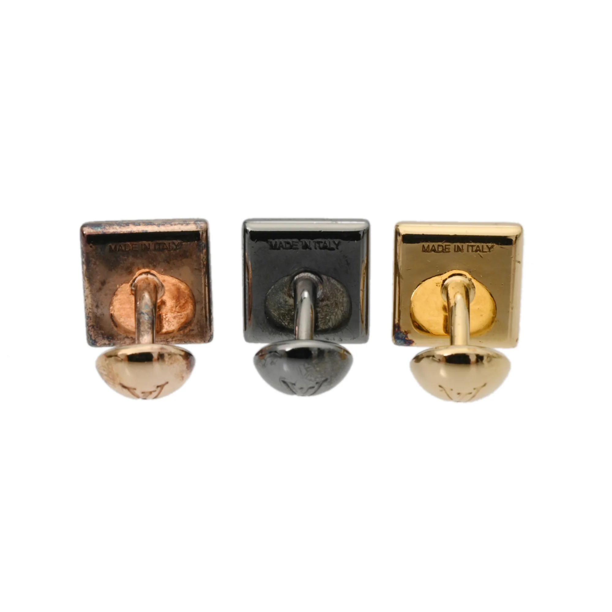 Cufflinks Lacquer and Metal Multi-Color Silver Bracelet - Image 7