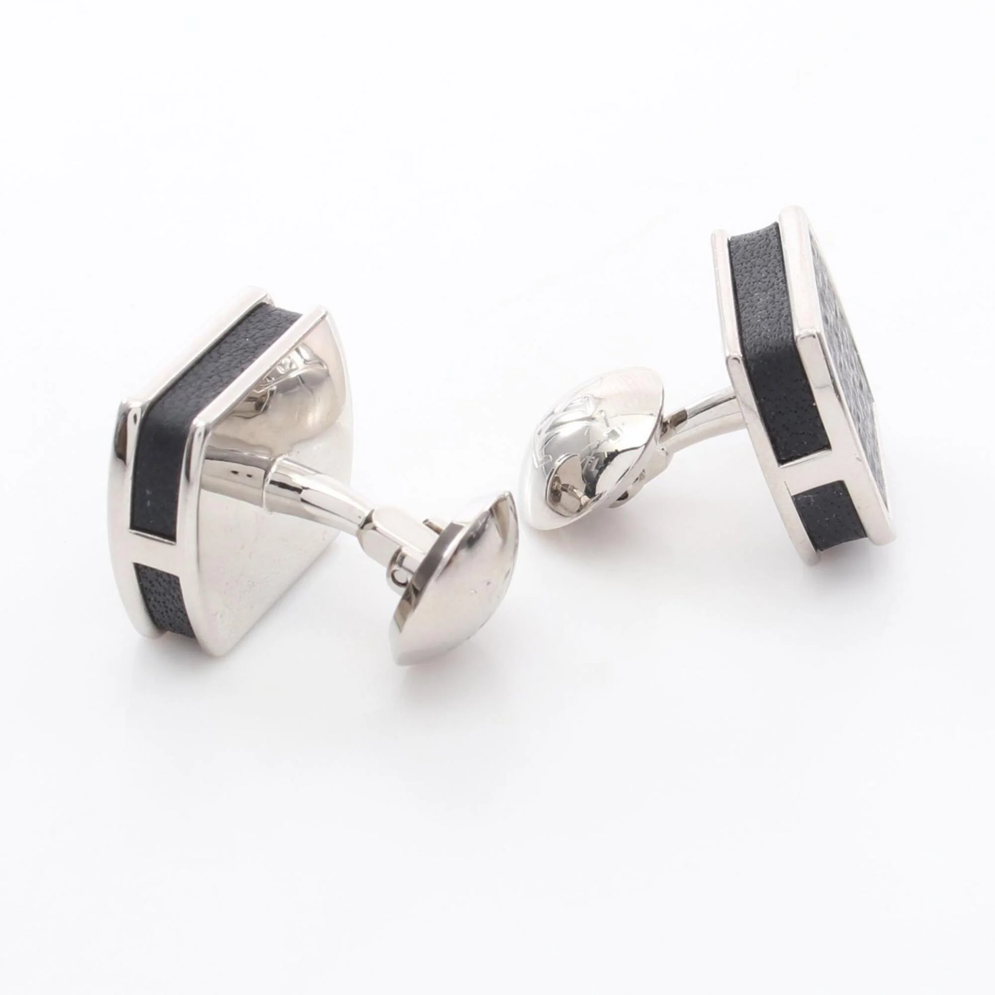 Cufflinks Monogram Eclipse and Metal Bracelet - Image 3
