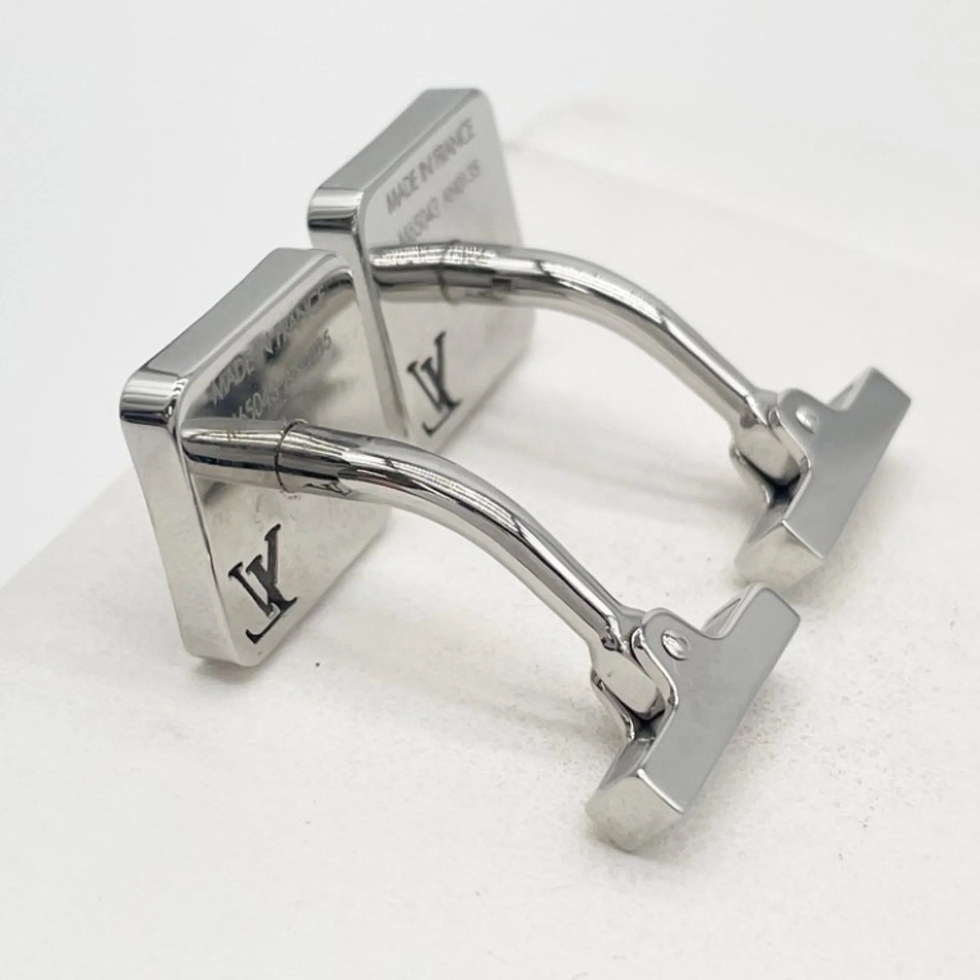 Cufflinks Silver Metal Bracelet - Image 3
