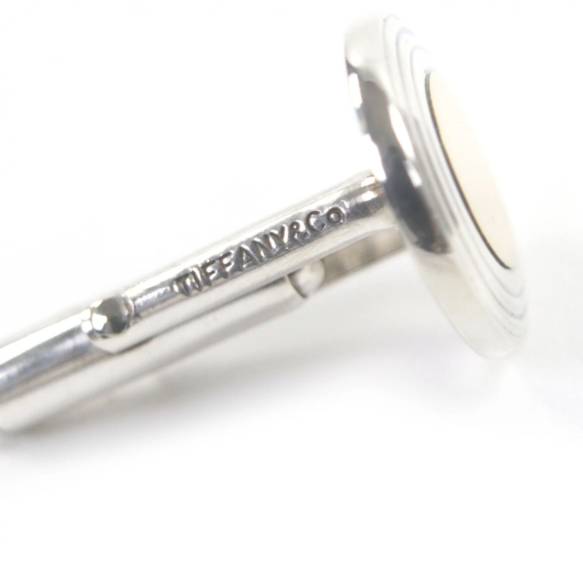 Cufflinks 18K Yellow Gold and Sterling Silver Bracelet - Image 5
