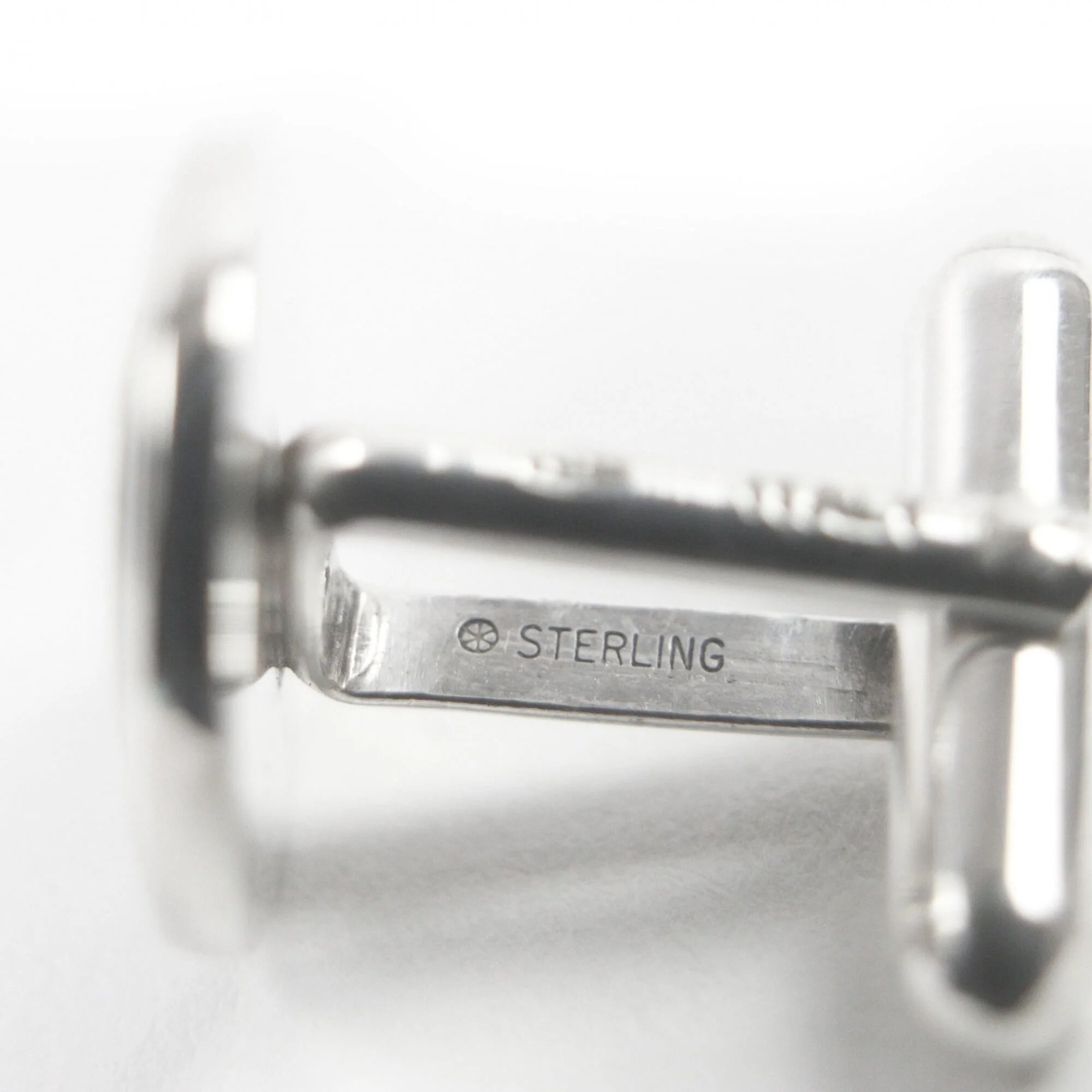 Cufflinks 18K Yellow Gold and Sterling Silver Bracelet - Image 7