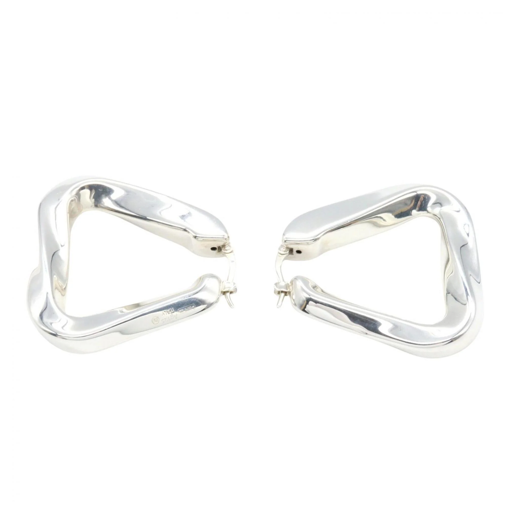 Earrings Hoop Sterling Silver - Image 3