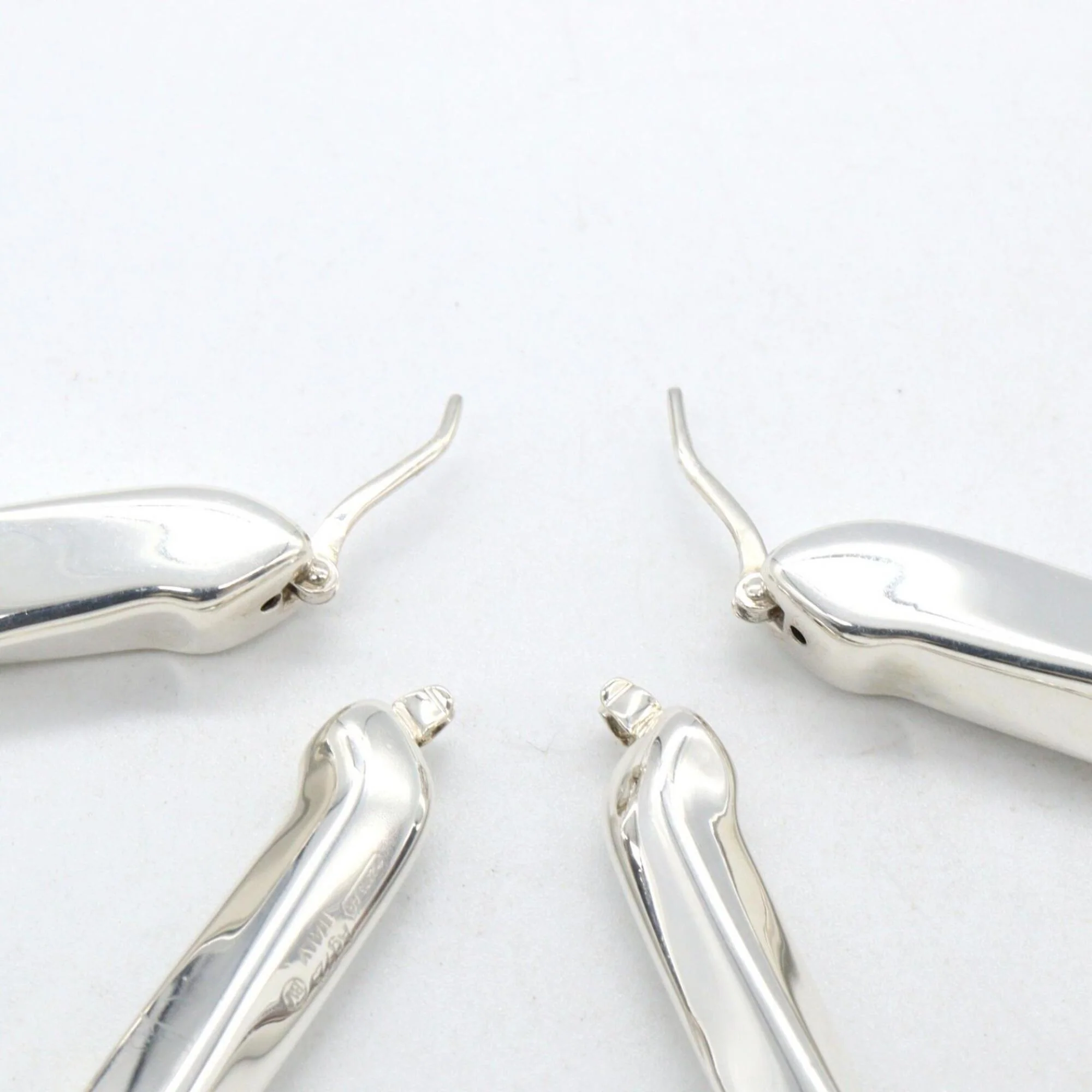 Earrings Hoop Sterling Silver - Image 4