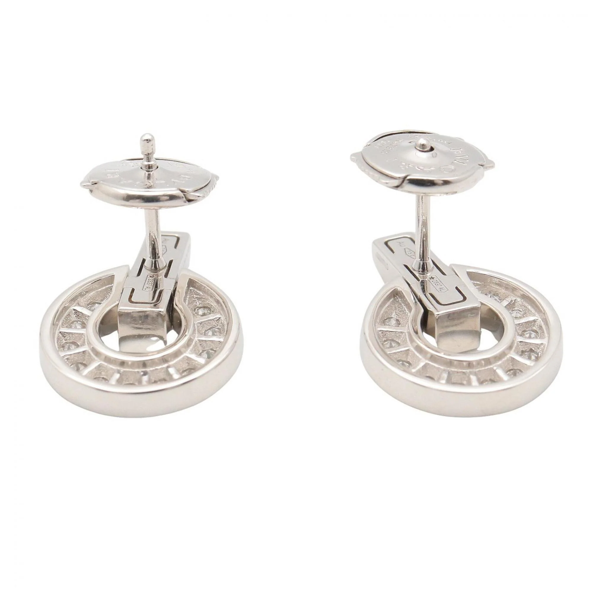 Earrings 18K White Gold - Image 2