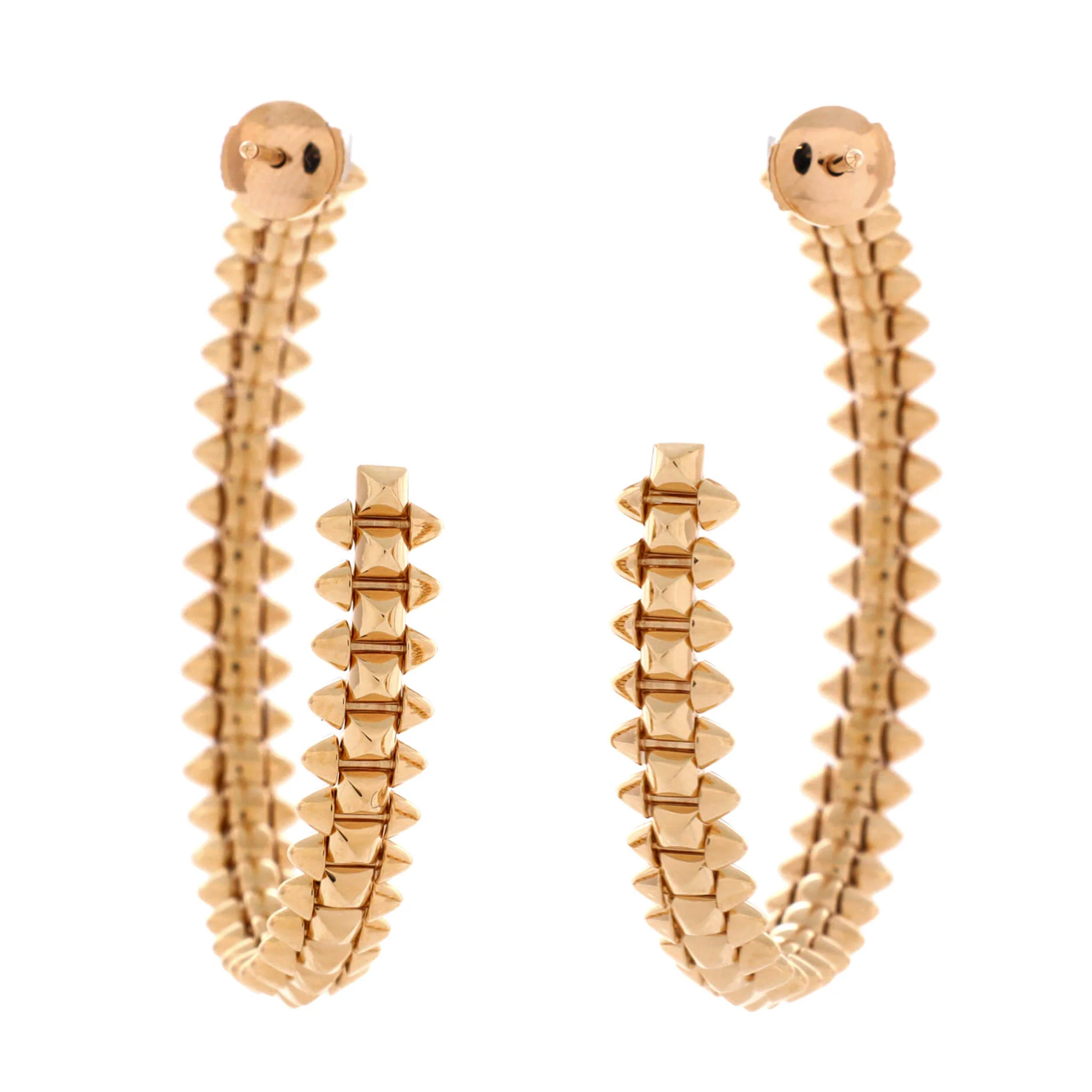 Clash de Cartier Earrings 18K Rose Gold Large 37.8mm - Image 3