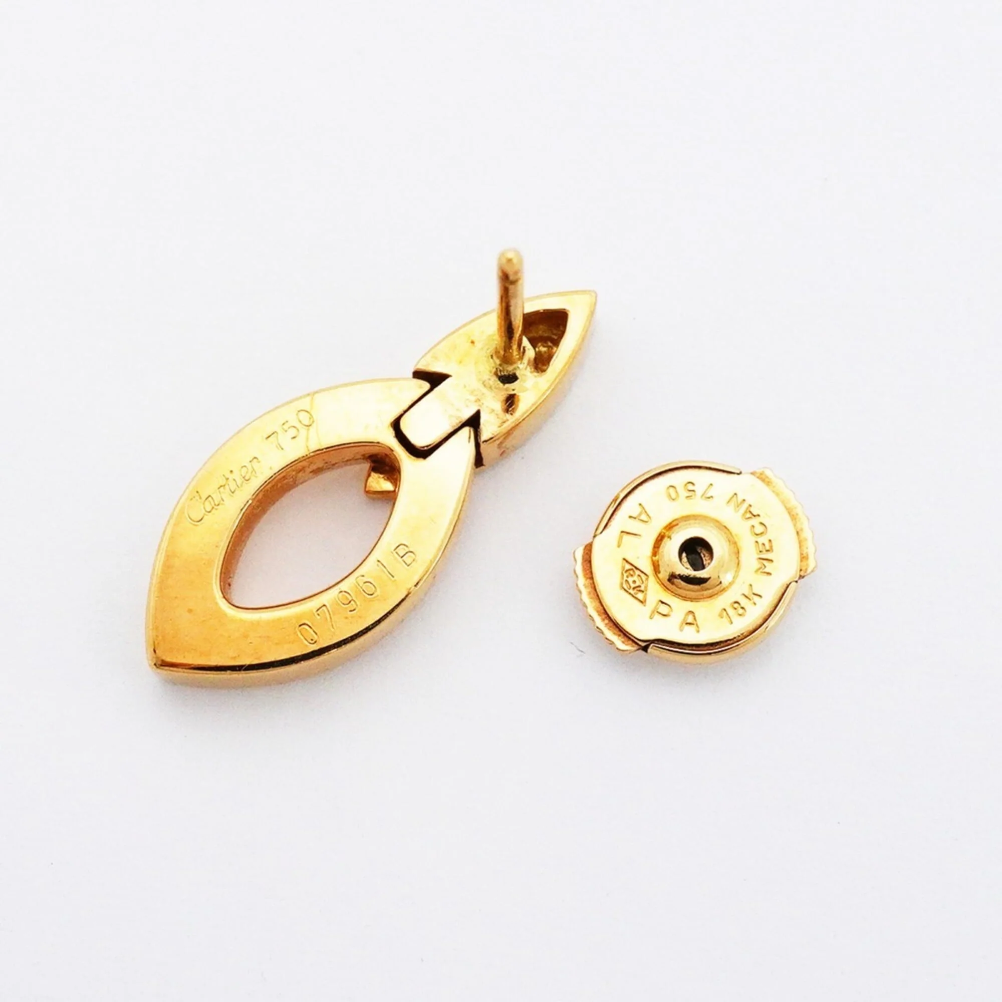 Earrings 18K Yellow Gold - Image 4